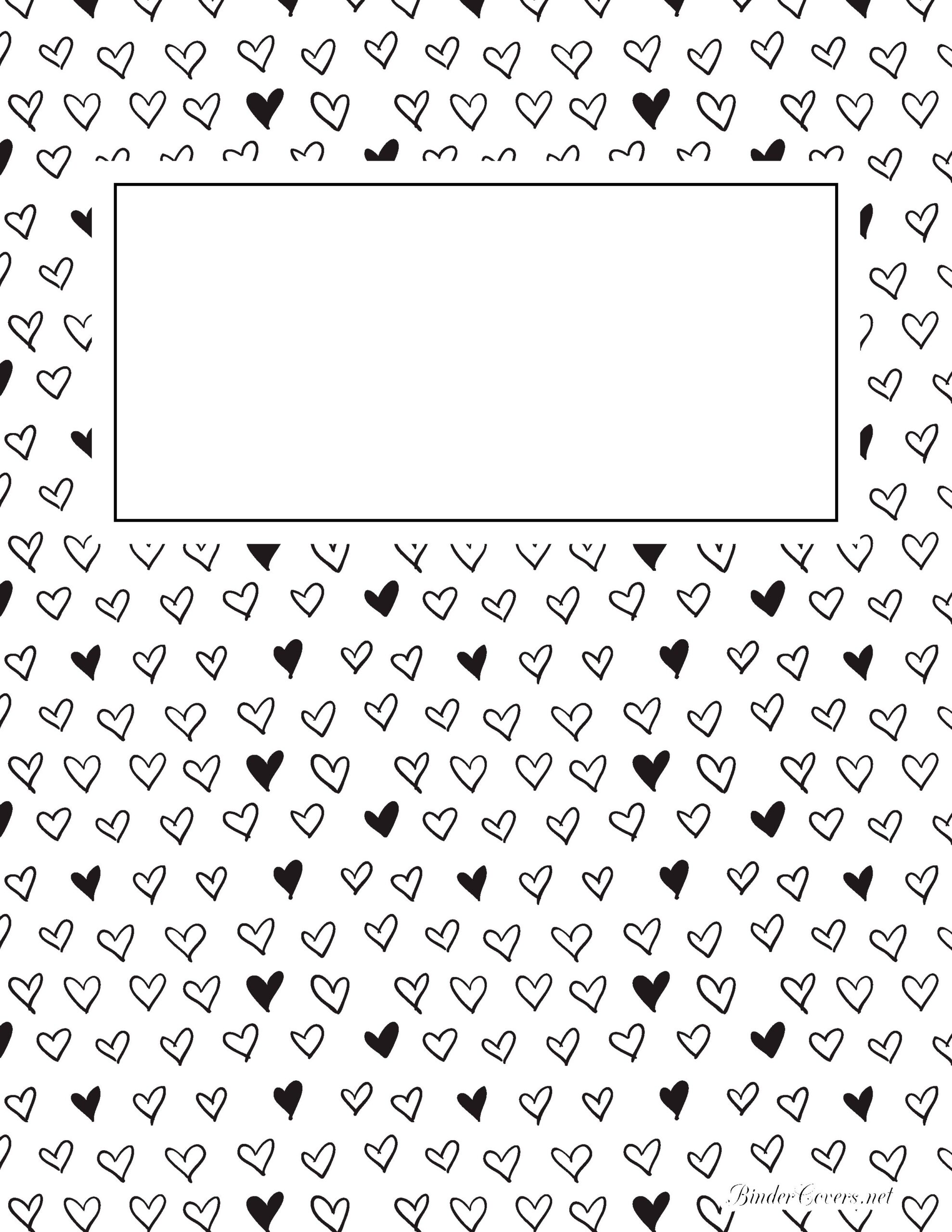 Free Printable Coloring Page Binder Cover Printable