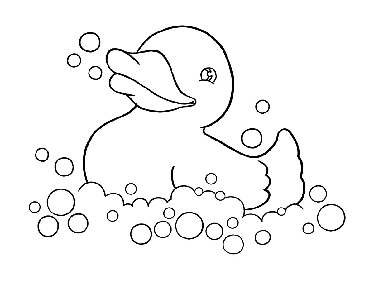 Free Printable Duck Coloring Pages