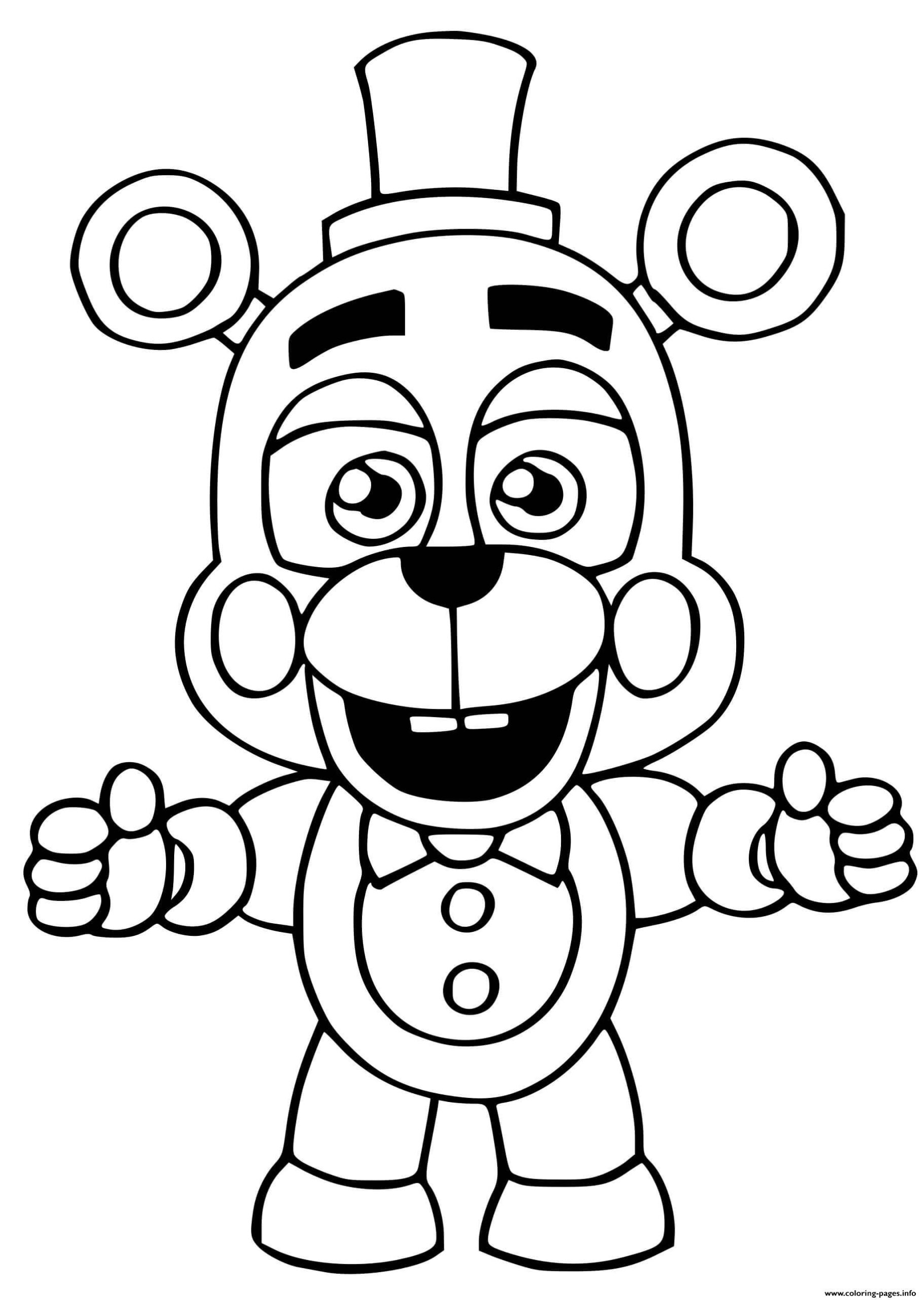 Coloring Pages Fnaf Printable