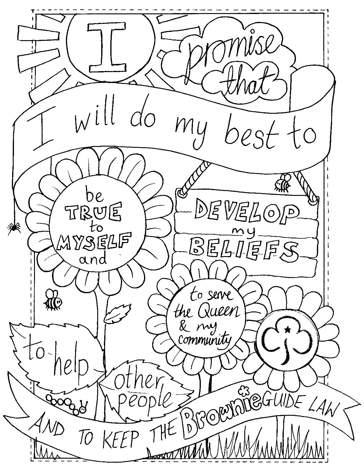 Free Printable Girl Scout Coloring Pages At GetColorings Free Printable Colorings Pages To