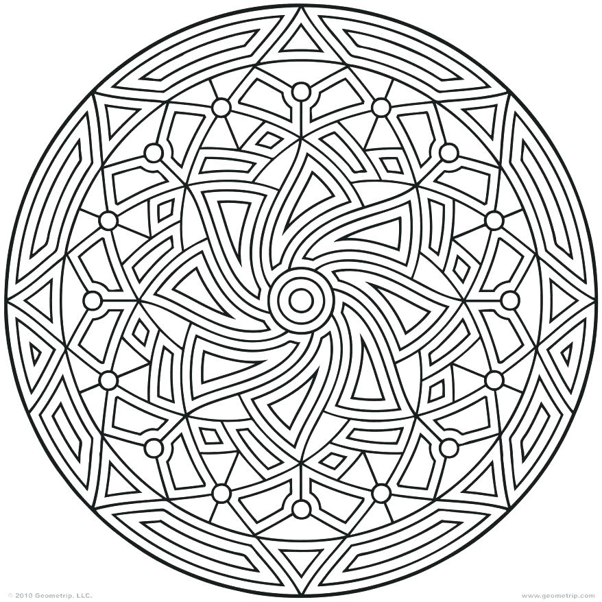 Free Printable Mosaic Coloring Pages