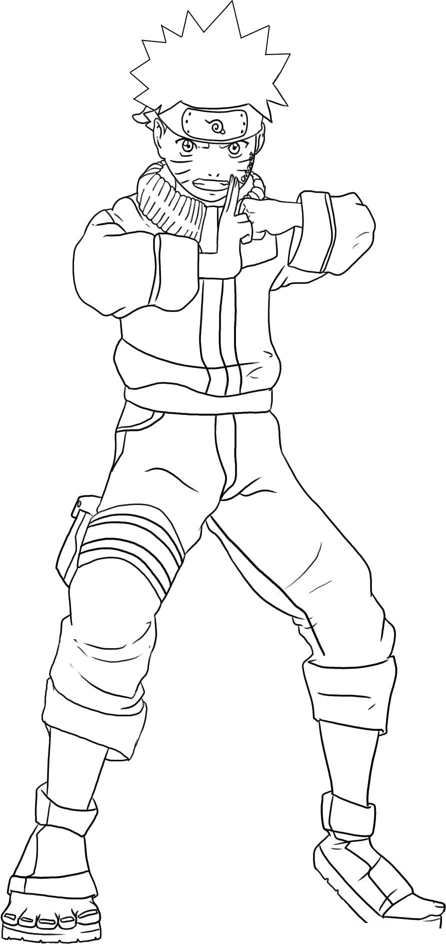 Free Printable Coloring Pages Naruto