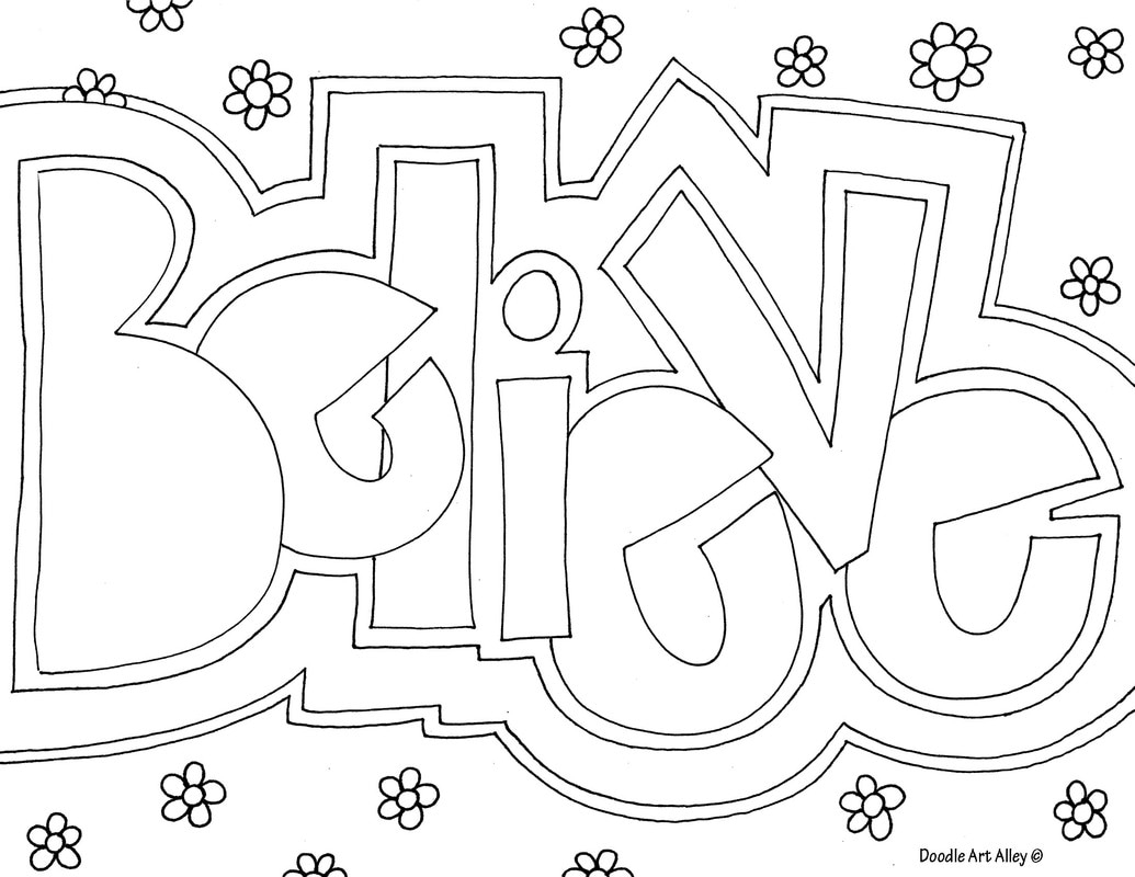 Free Printable Word Coloring Pages From Doodle Art Alley Coloring Pages Riset