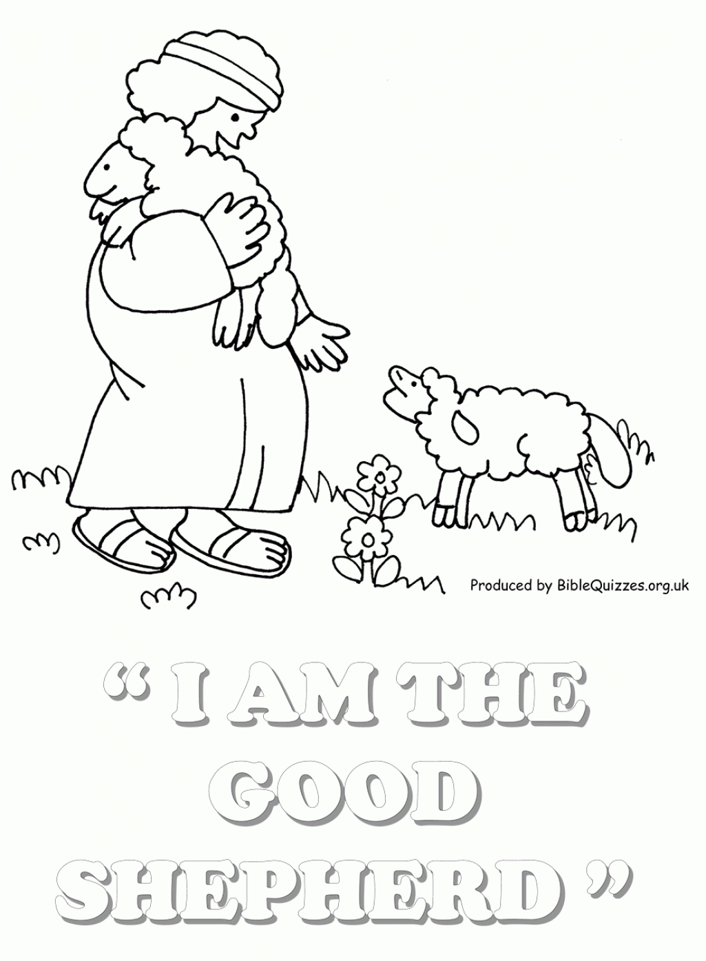 Printable Sunday School Coloring Pages