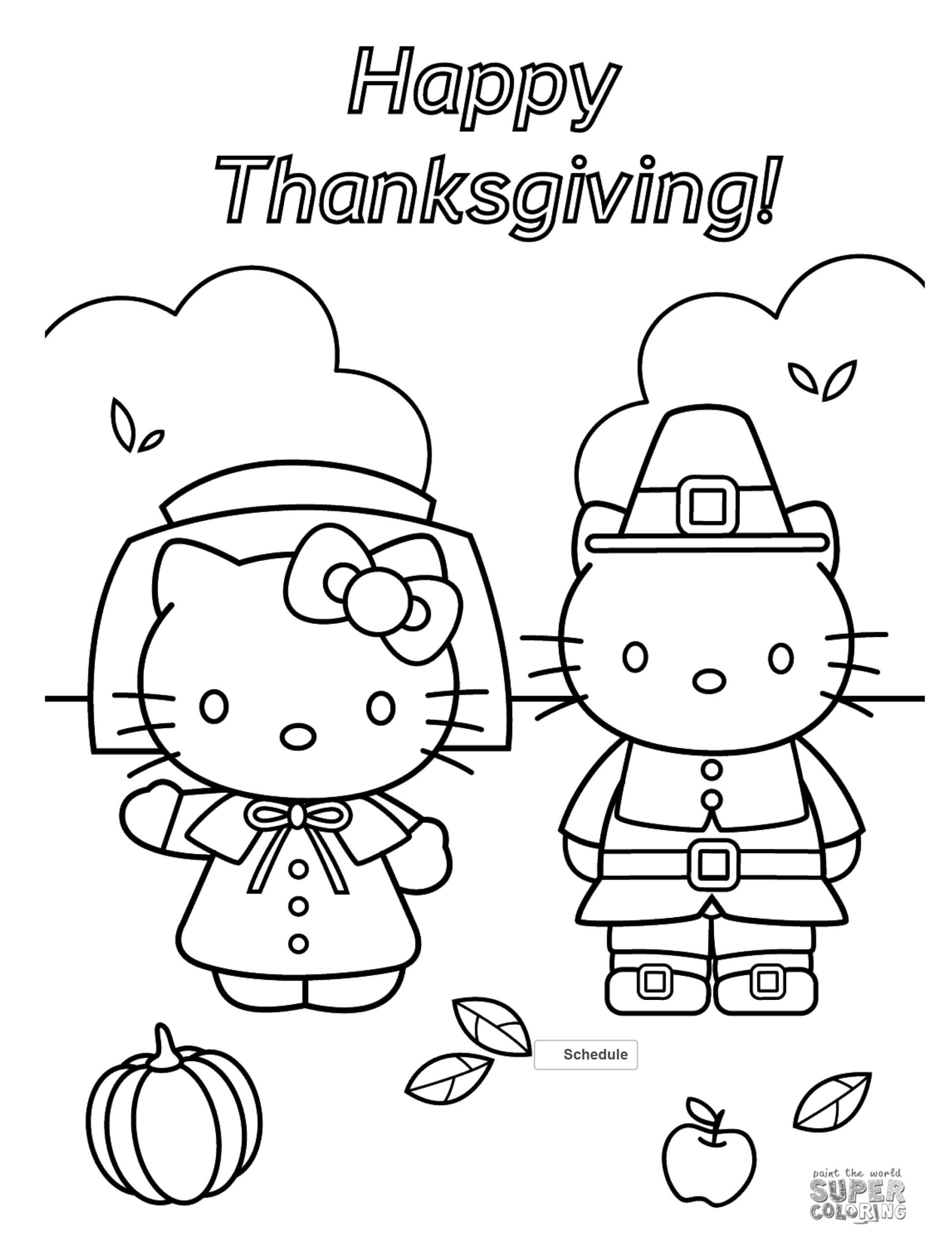 FREE Thanksgiving Coloring Pages For Adults Kids Happiness Is Homemade