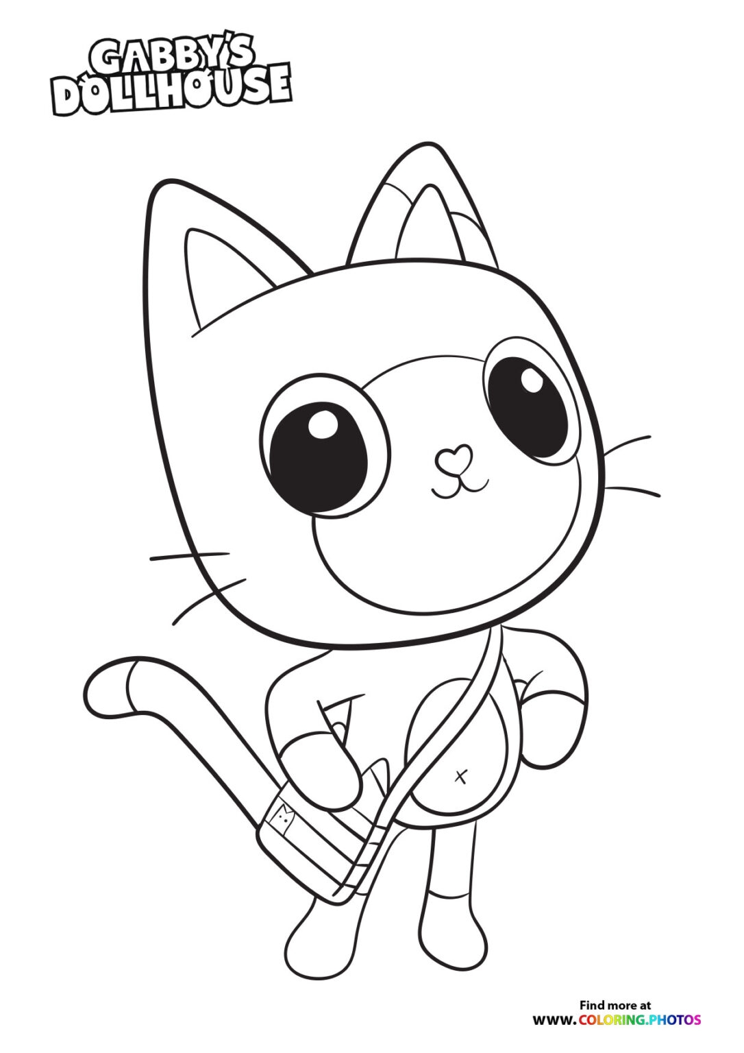 Gabby S Dollhouse Printable Coloring Pages