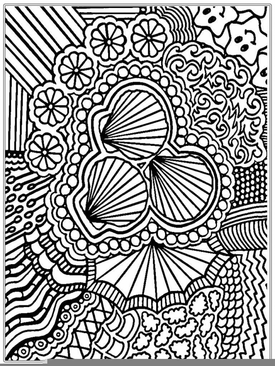 Complex Coloring Pages Free Printable