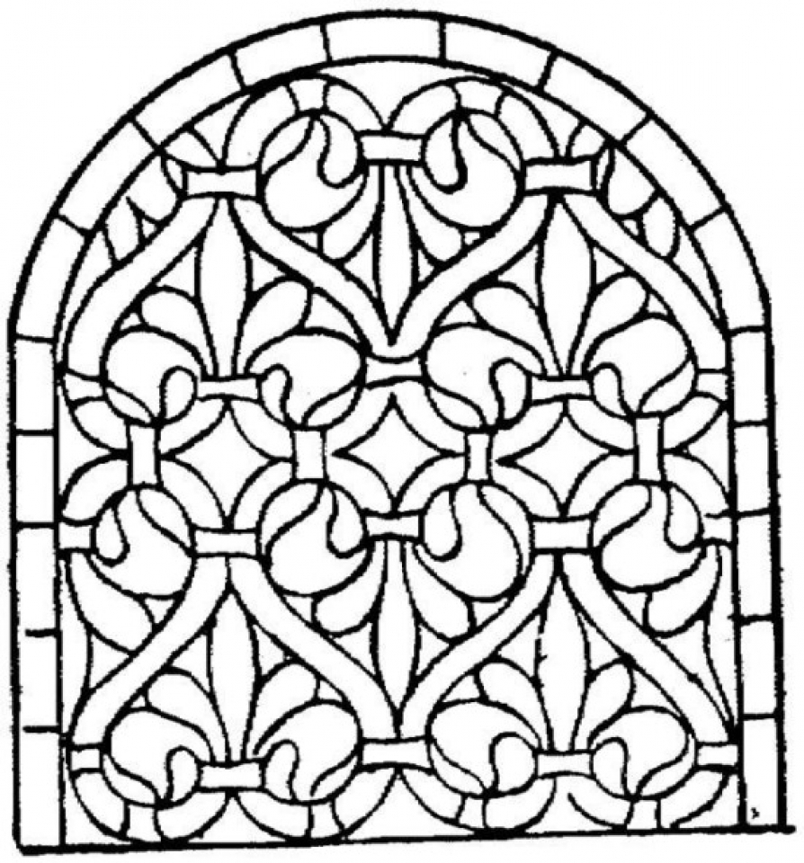 Mosaic Coloring Pages Free Printable