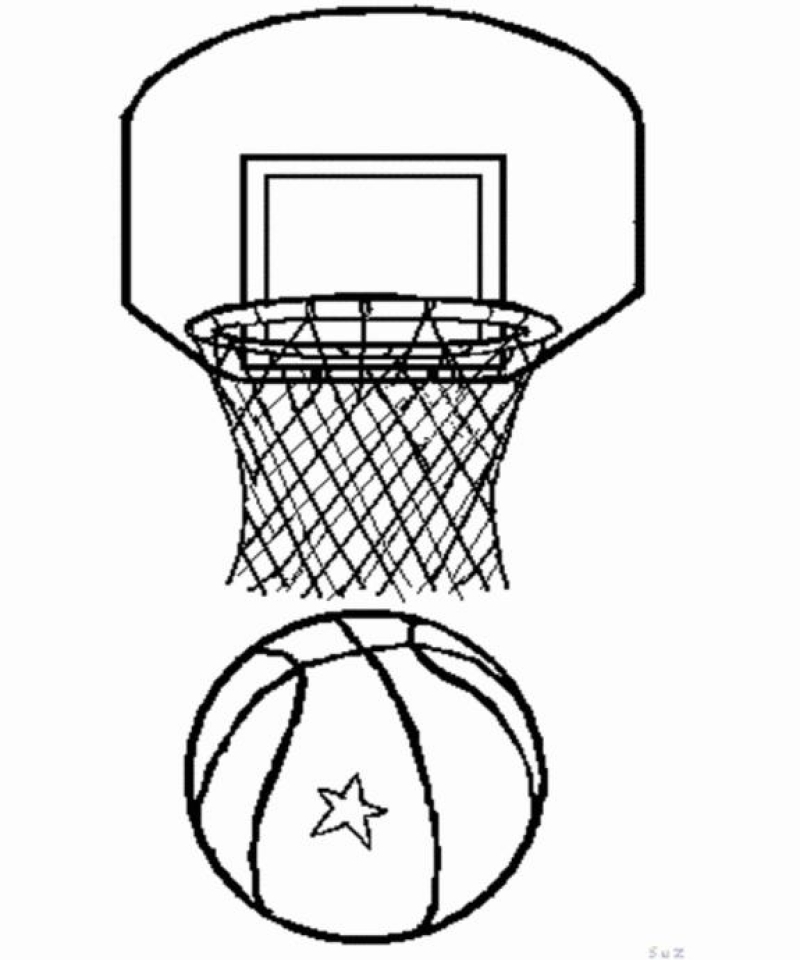 Printable Sports Coloring Pages