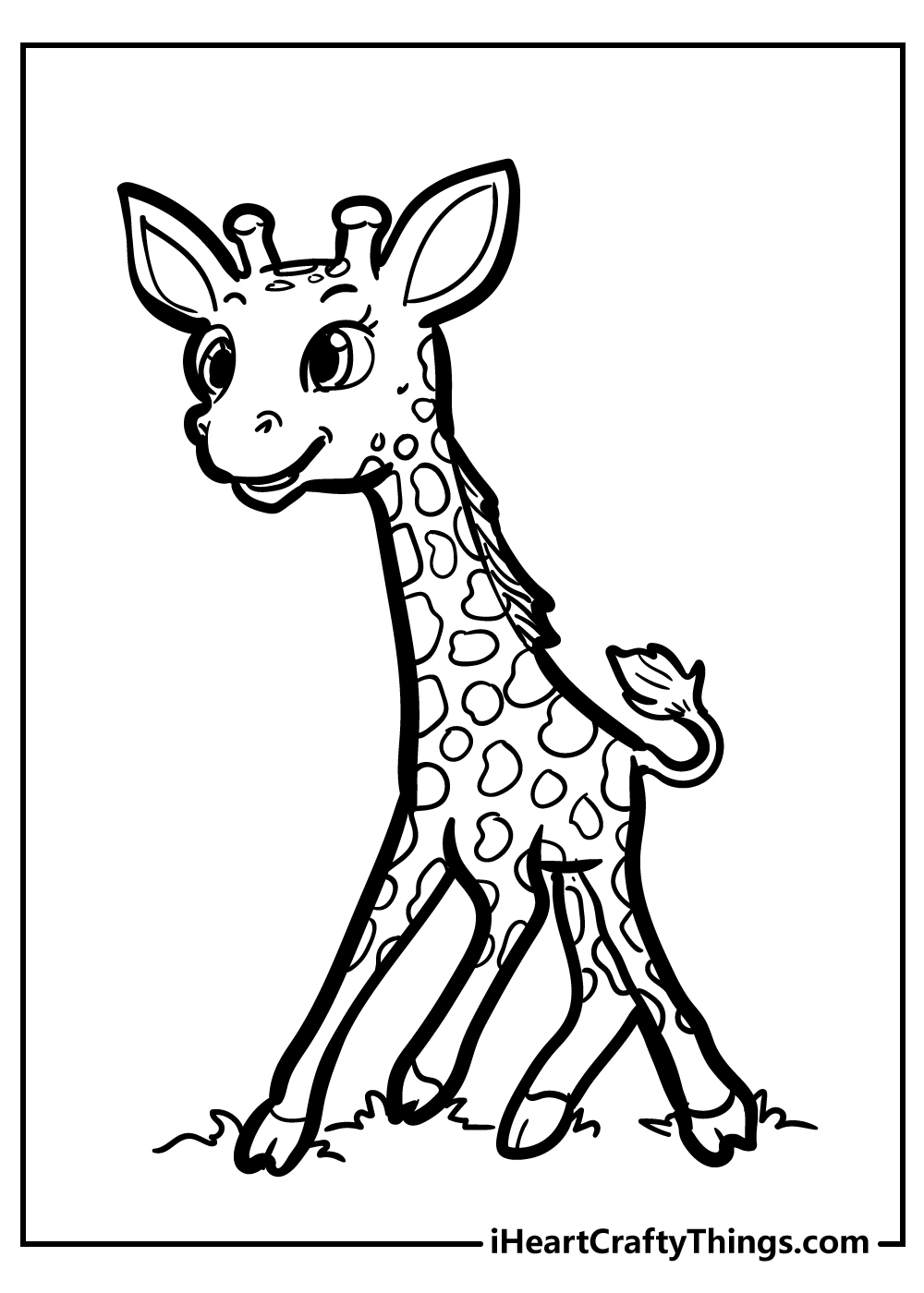 Giraffe Coloring Pages Updated 2021