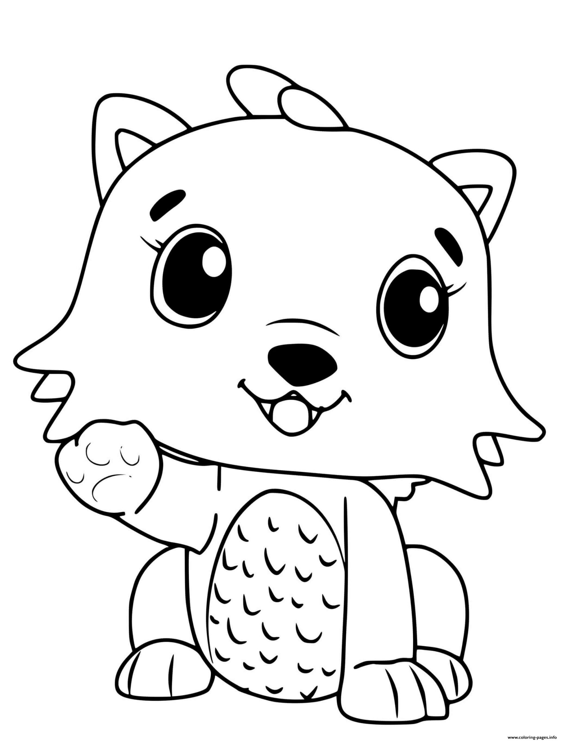 Free Hatchimals Coloring Pages Printable
