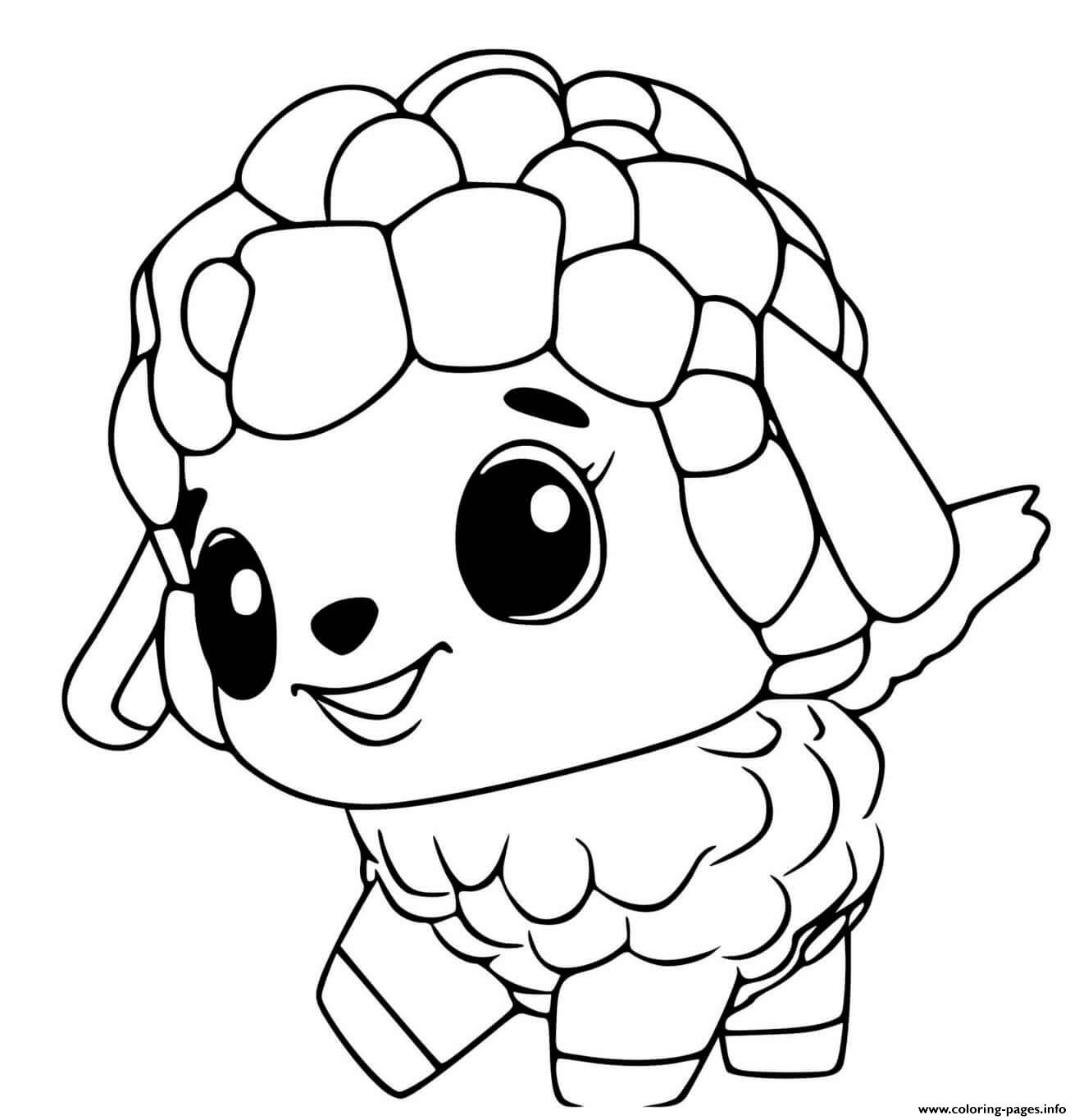 Hatchimals Lamblet Coloring Page Printable