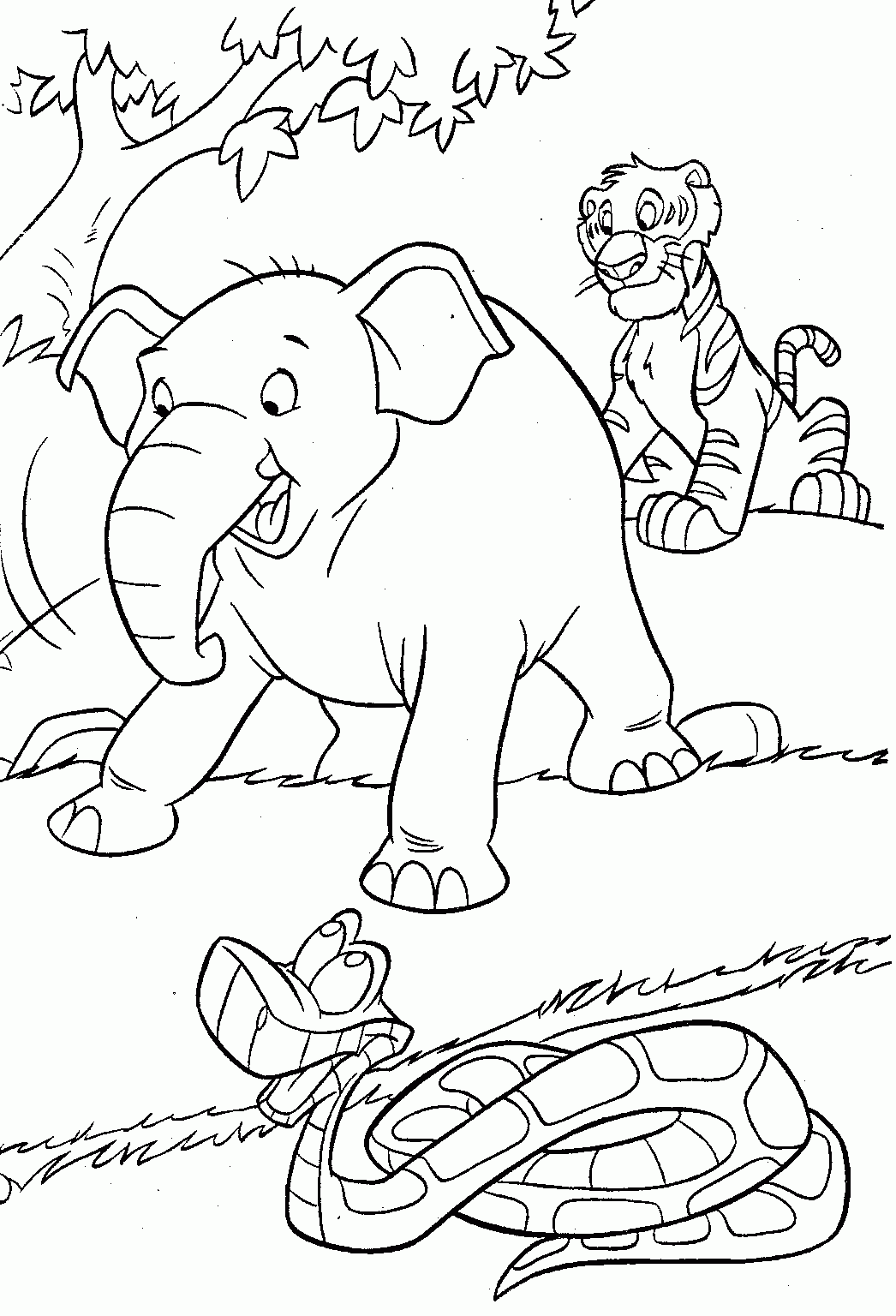 Jungle Coloring Pages 14 Coloring Kids