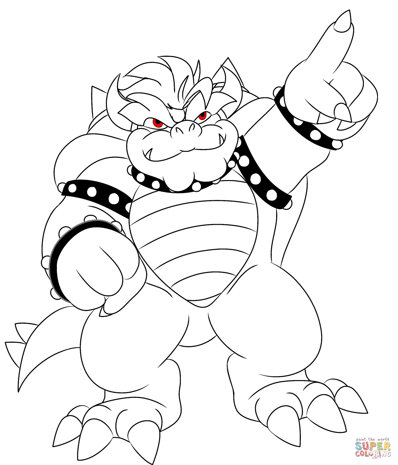 King Koopa Coloring Pages At GetColorings Free Printable Colorings Pages To Print And Color