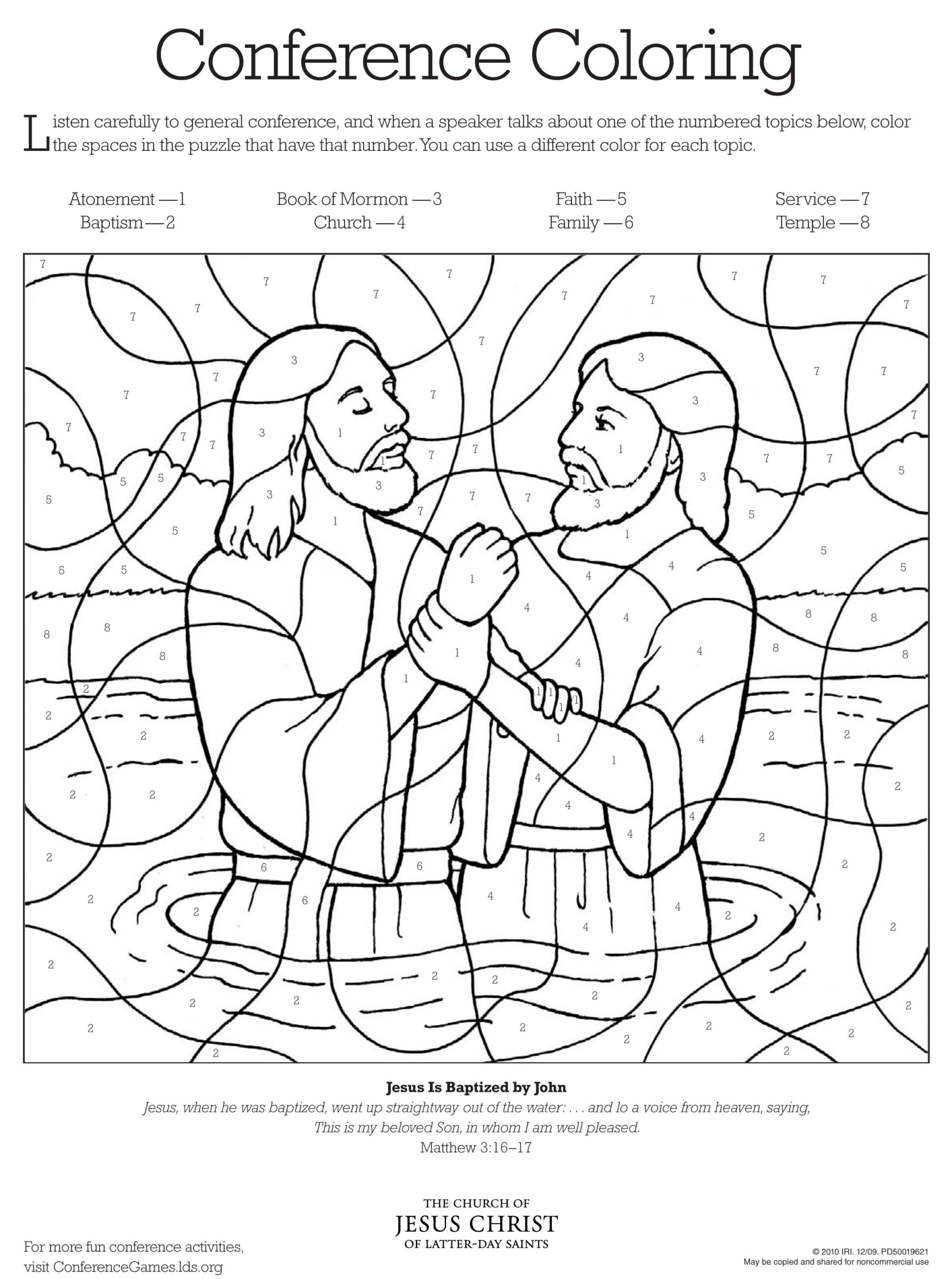 Lds Coloring Pages To Download And Print For Free