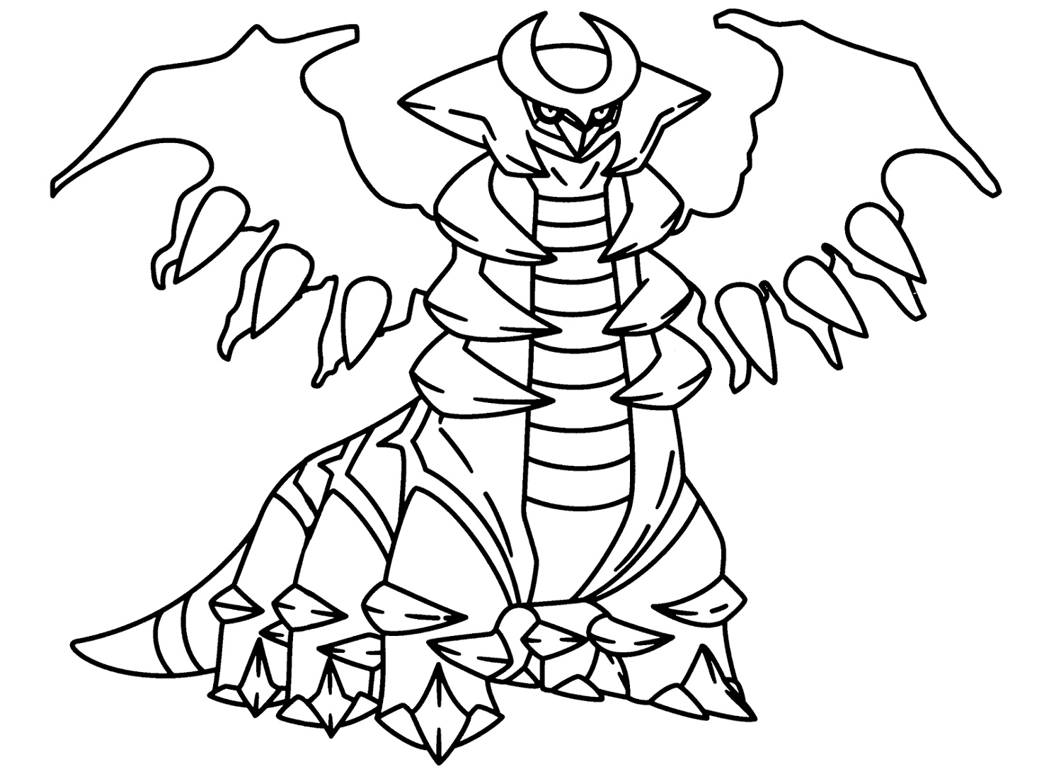Printable Pokemon Coloring Pages Legendary