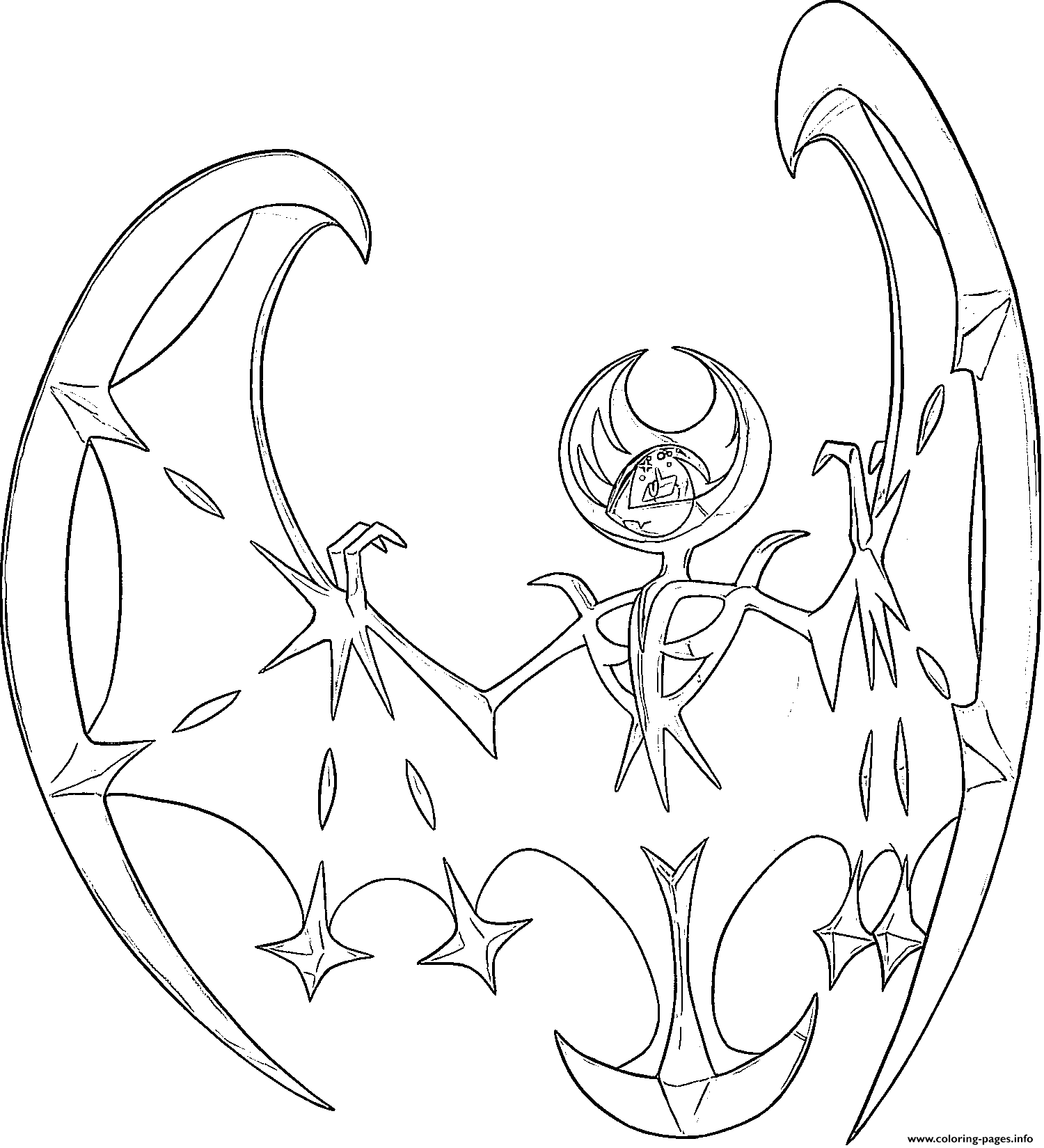 Legendary Printable Legendary Pokemon Coloring Pages