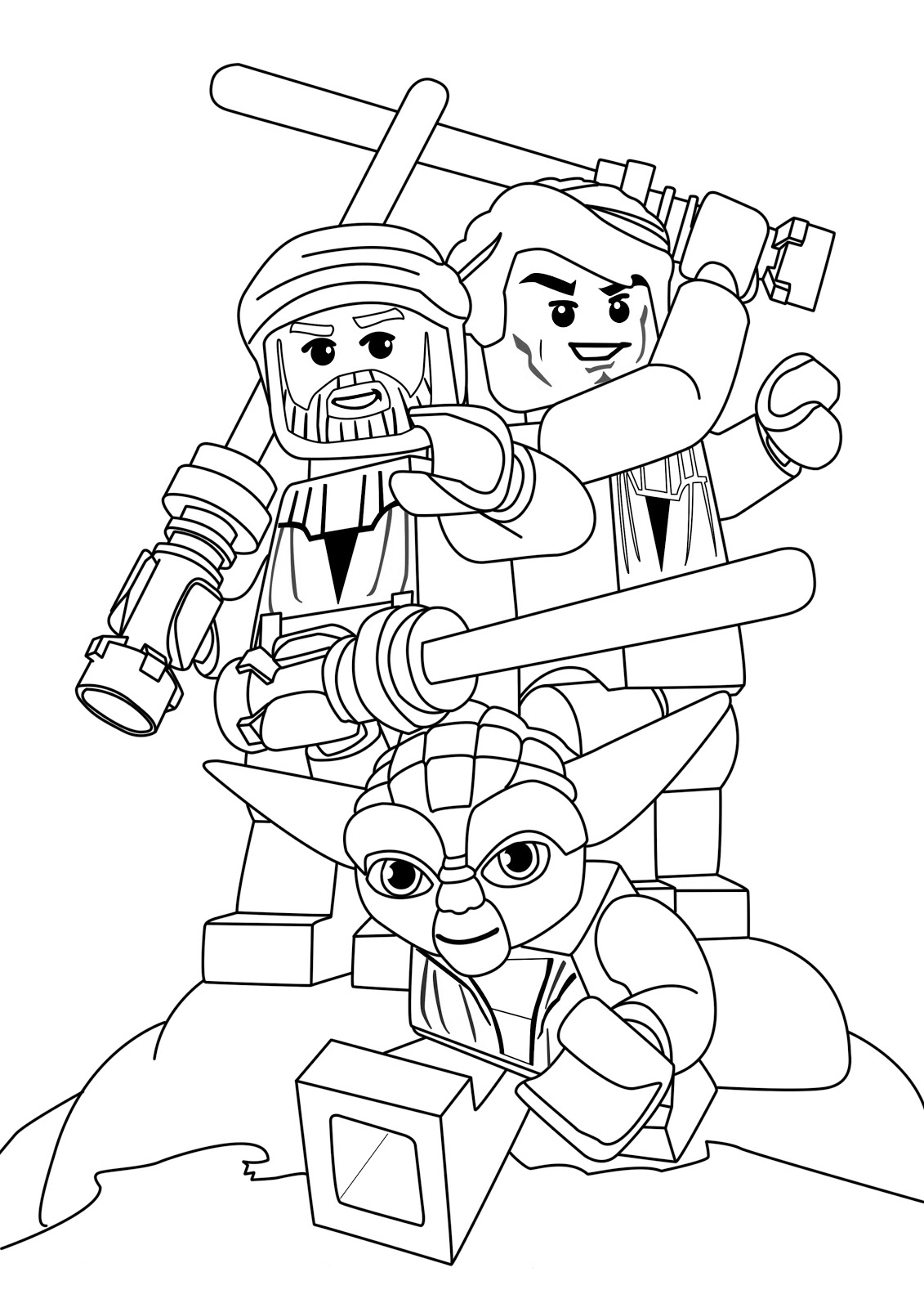 Lego Star Wars Coloring Pages Best Coloring Pages For Kids