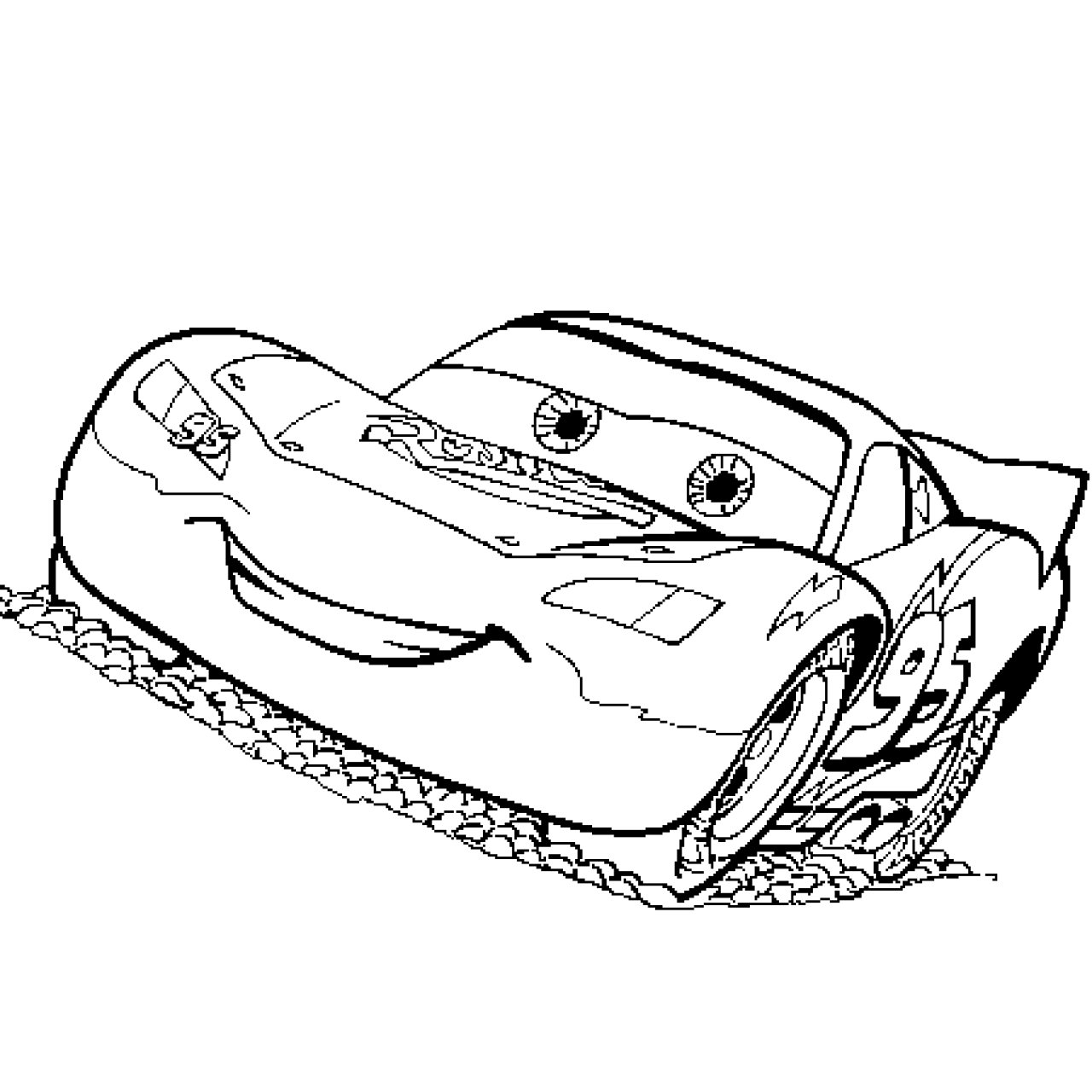 Car Printable Coloring Pages