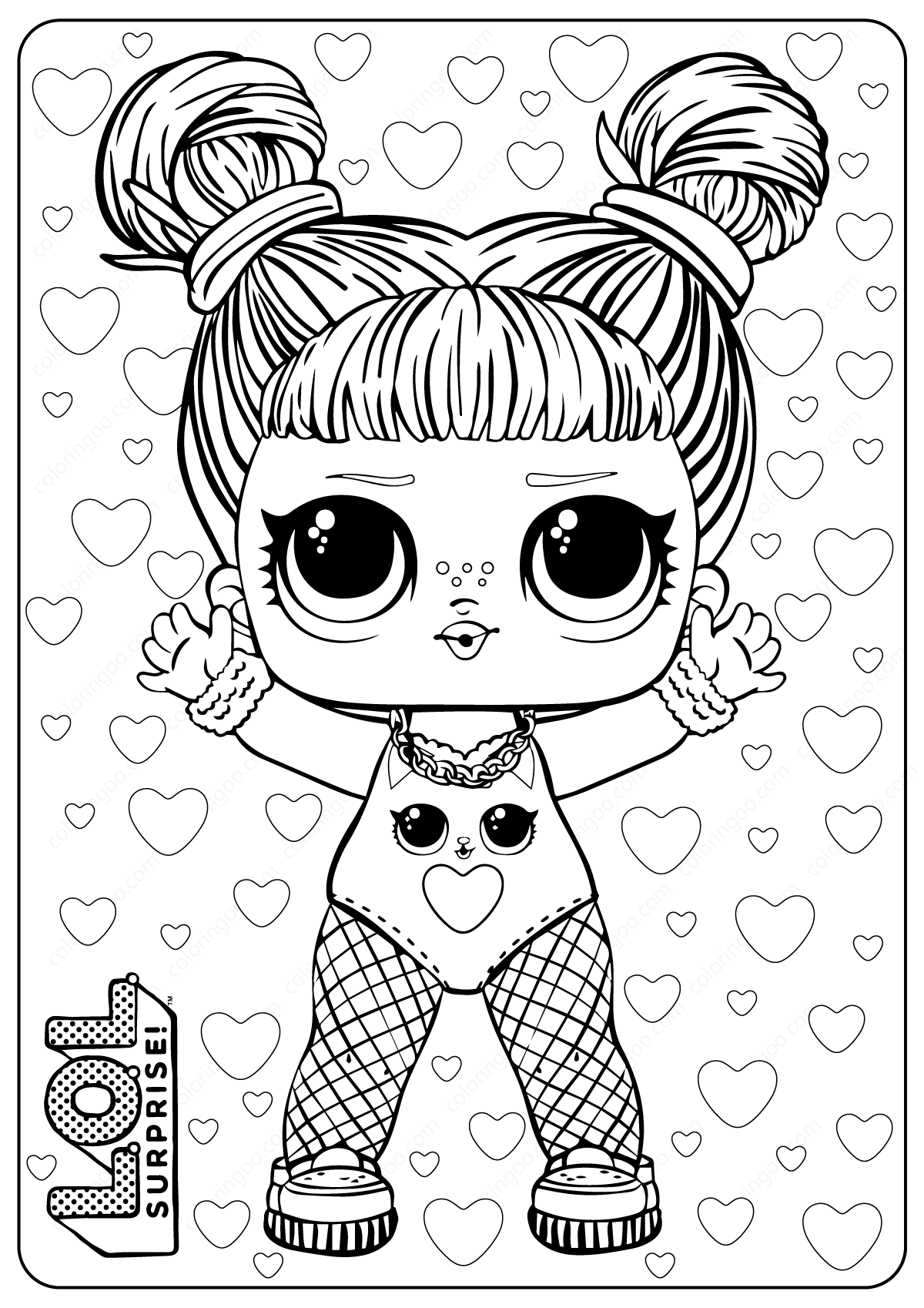 Free Printable Lol Coloring Pages