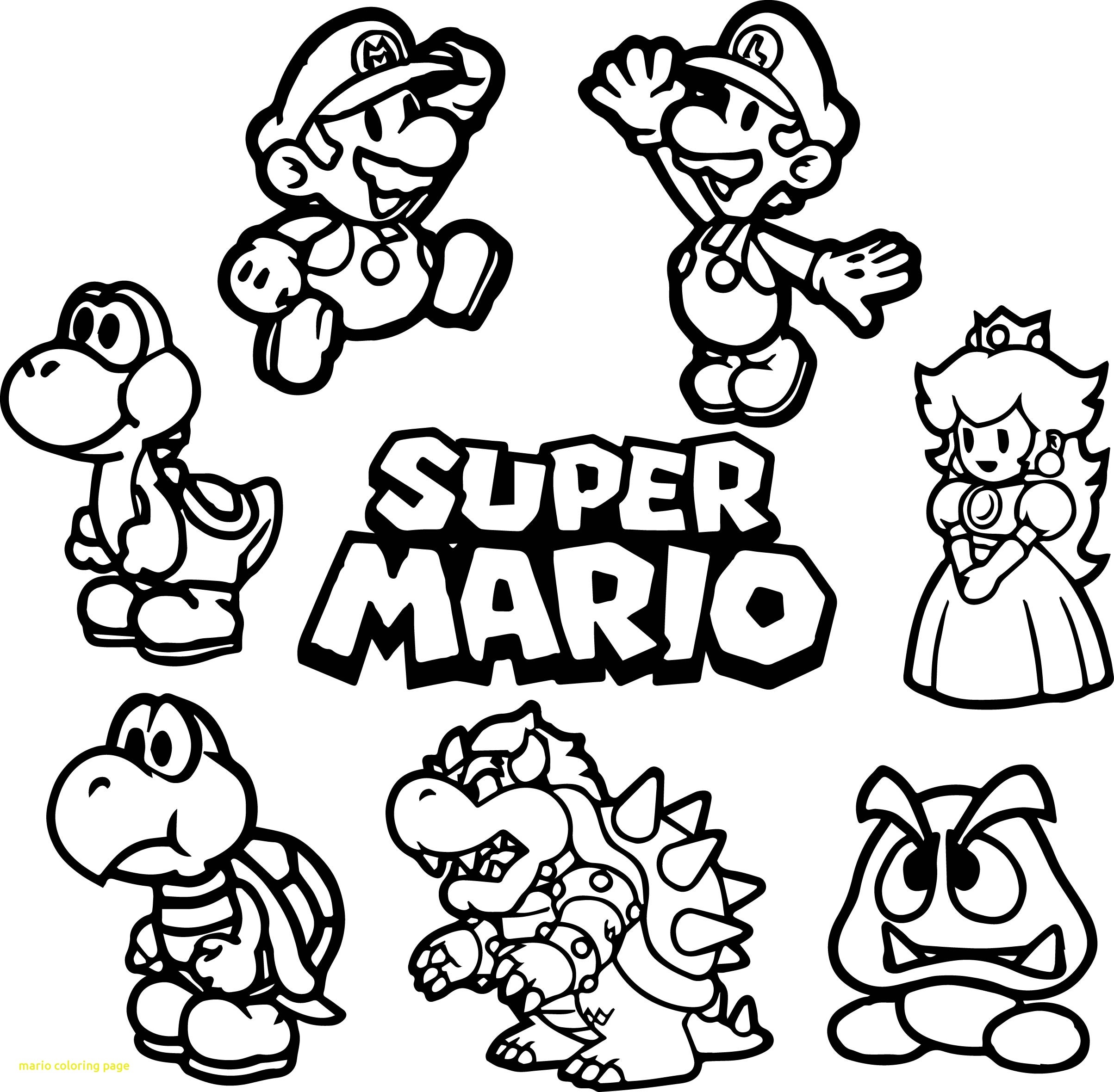 Mario Coloring Pages At GetColorings Free Printable Colorings Pages To Print And Color