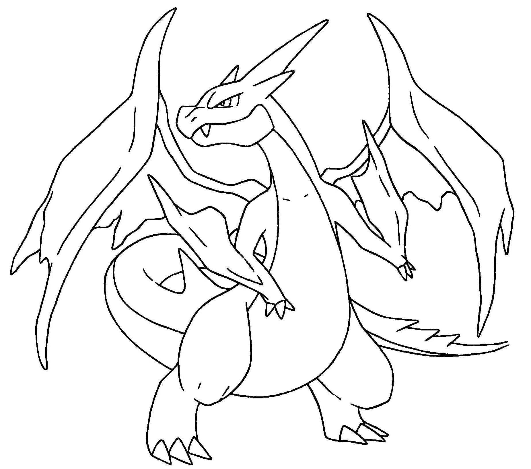 Mega Pokemon Coloring Pages At GetColorings Free Printable Colorings Pages To Print And Color