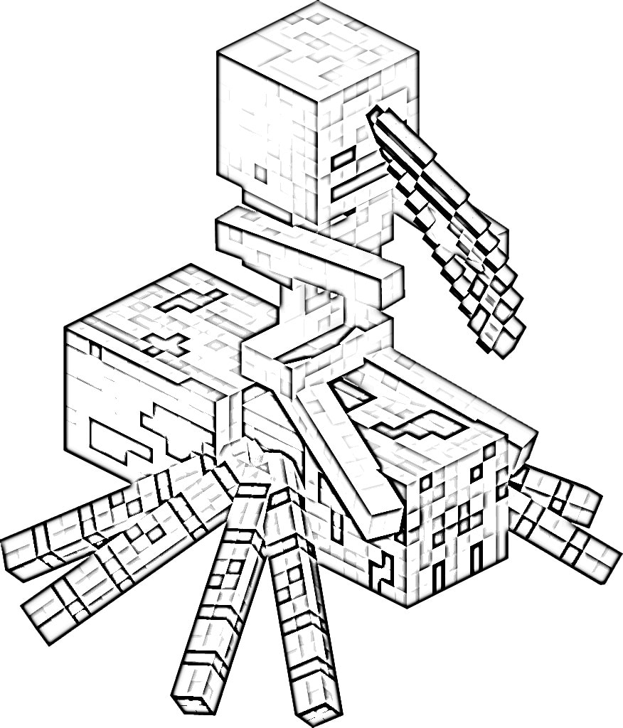Minecraft Free Printable Coloring Pages