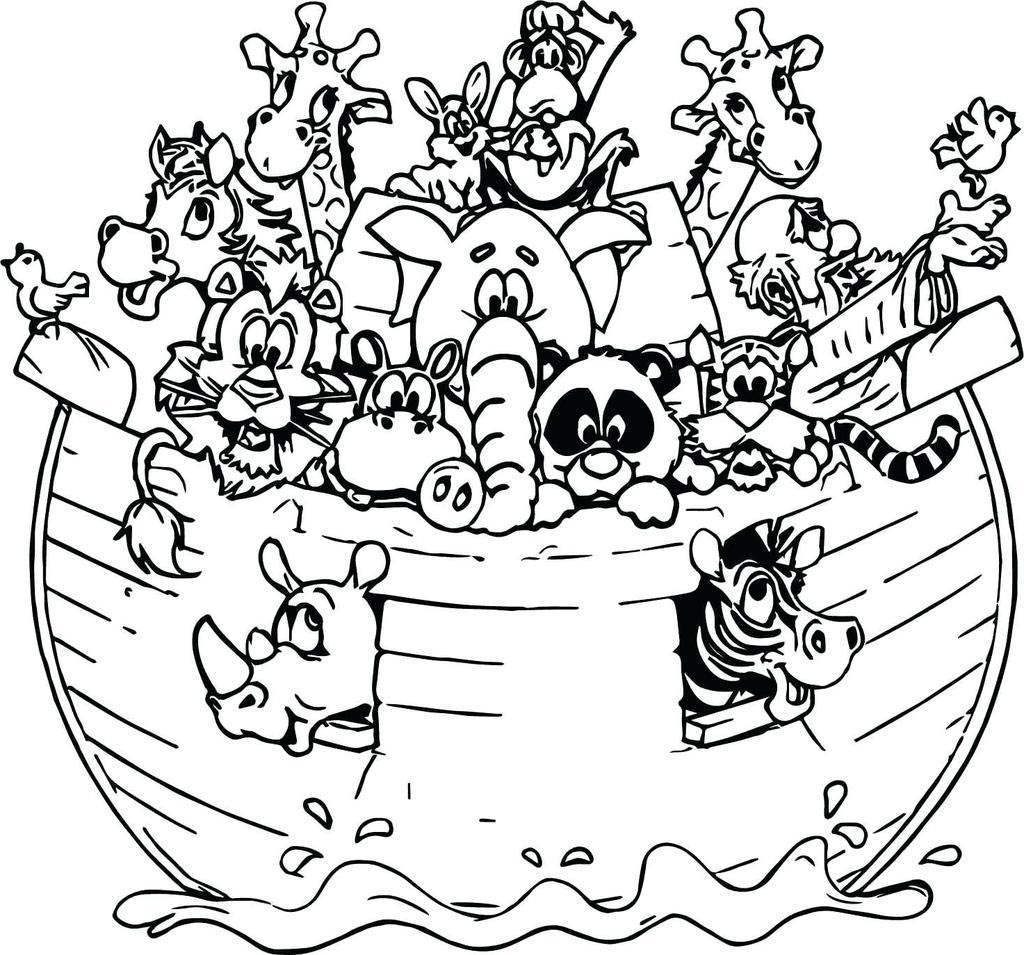 Noahs Ark Coloring Pages Best Coloring Pages For Kids