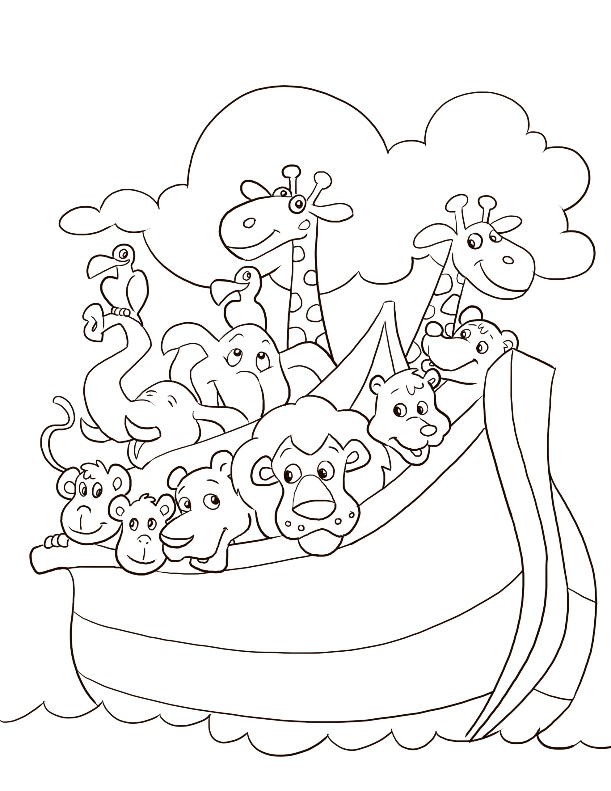 Noahs Ark Printable Coloring Pages At GetColorings Free Printable Colorings Pages To Print