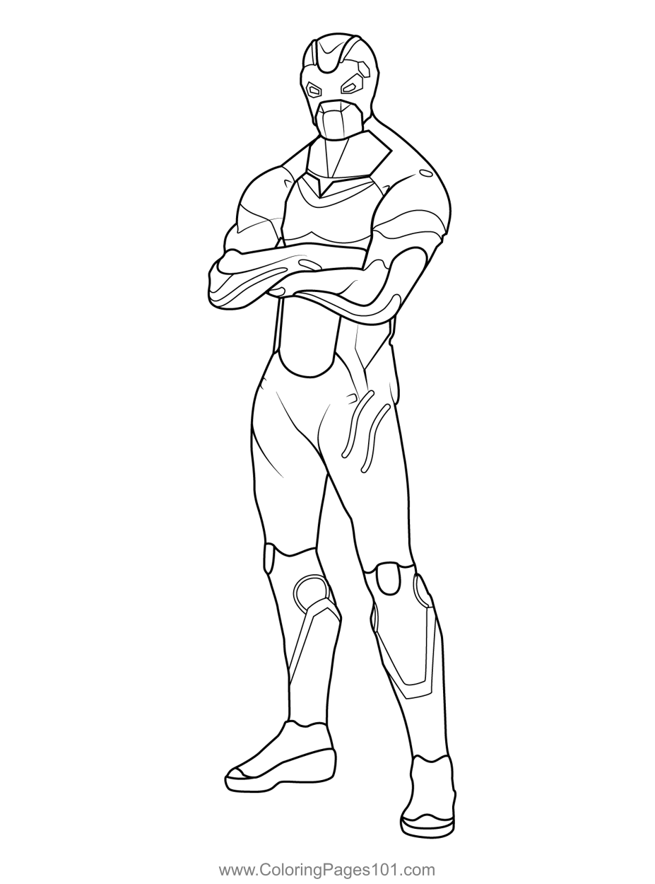 Omega Fortnite Coloring Page For Kids Free Fortnite Printable Coloring Pages Online For Kids