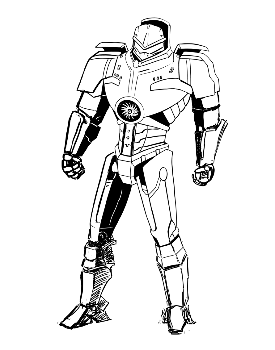 Pacific Rim Printable Coloring Pages