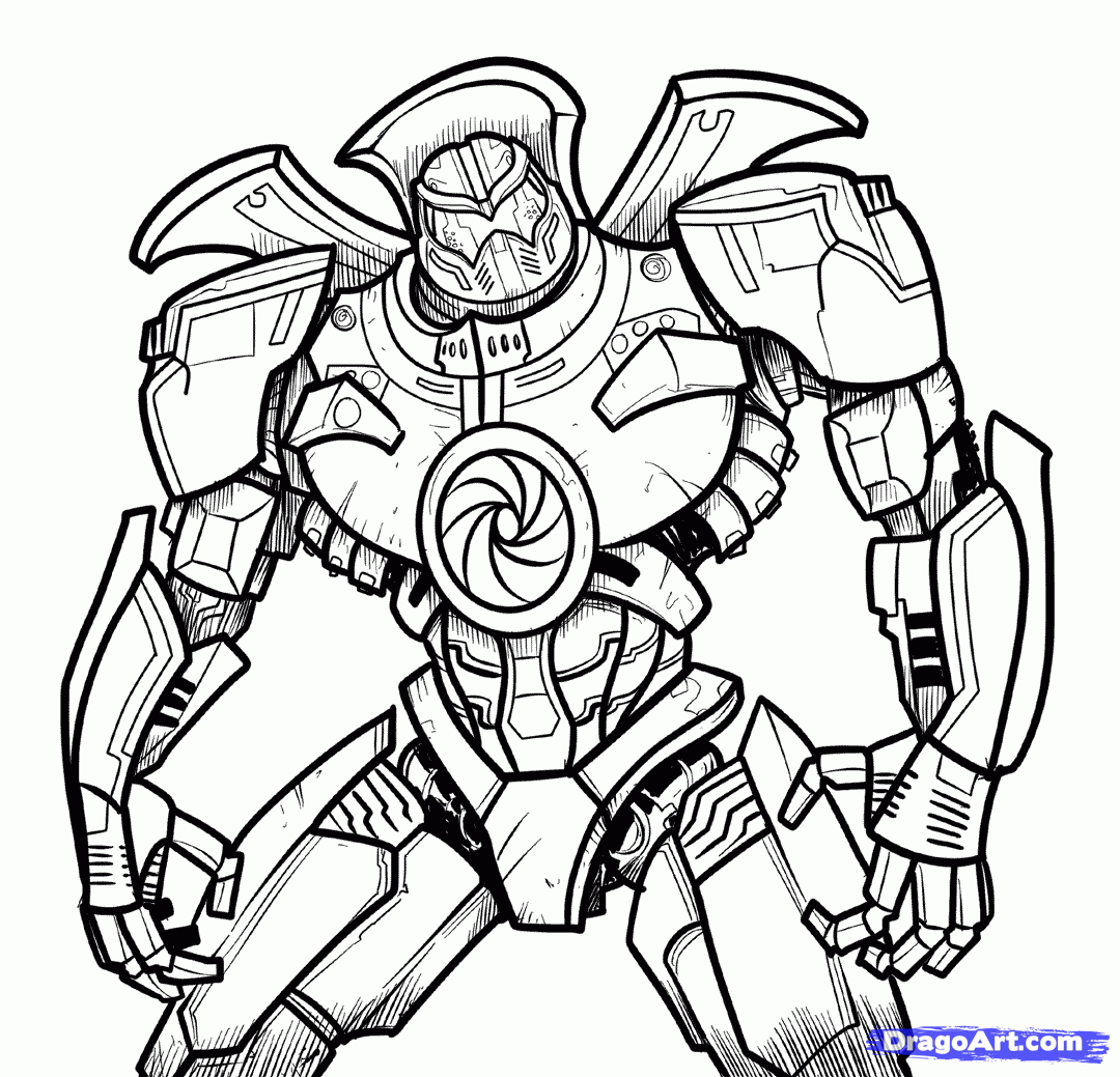 Pacific Rim Gipsy Danger Coloring Pages Coloring Pages Coloring Home