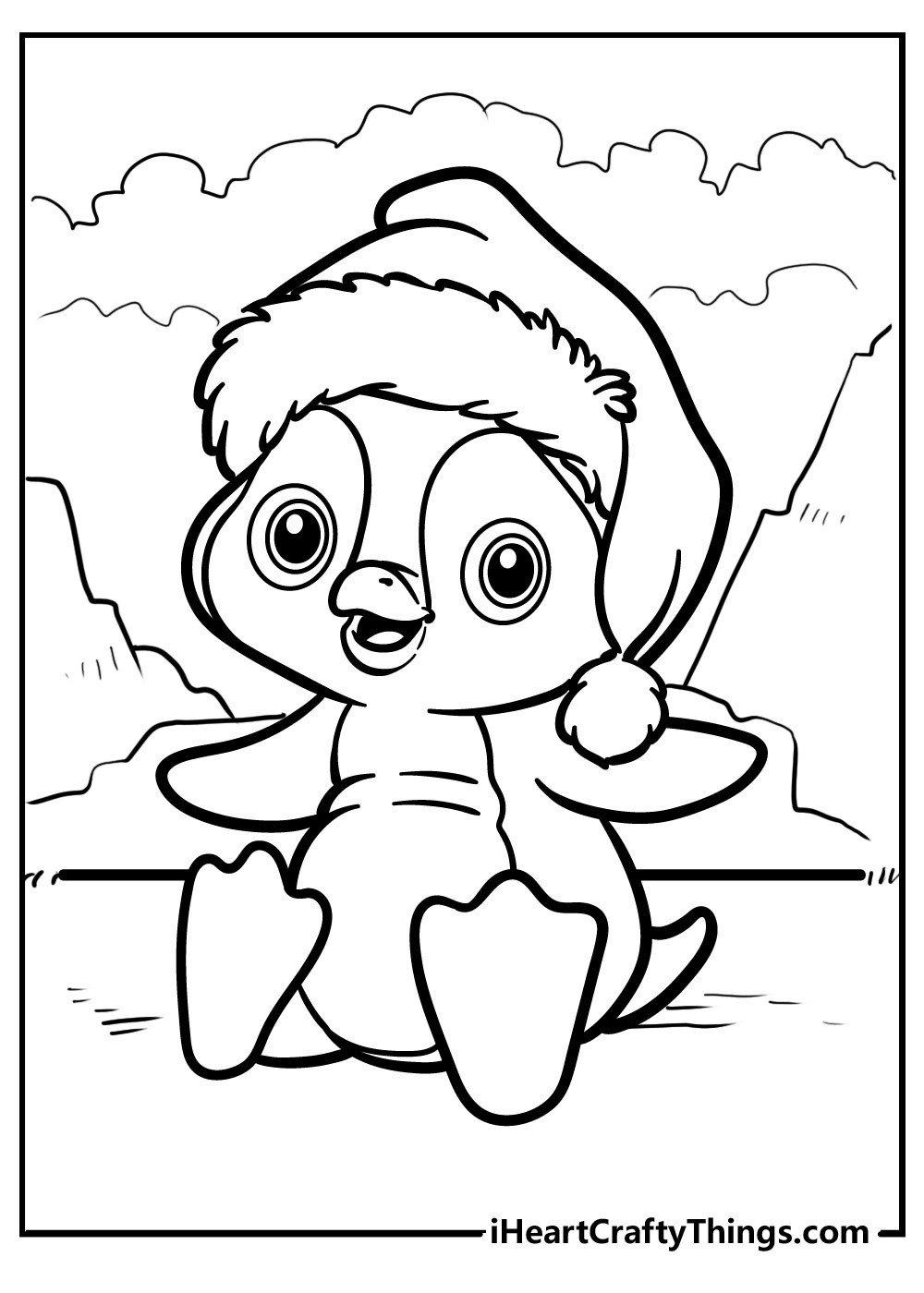 Penguin Coloring Pages Updated 2021