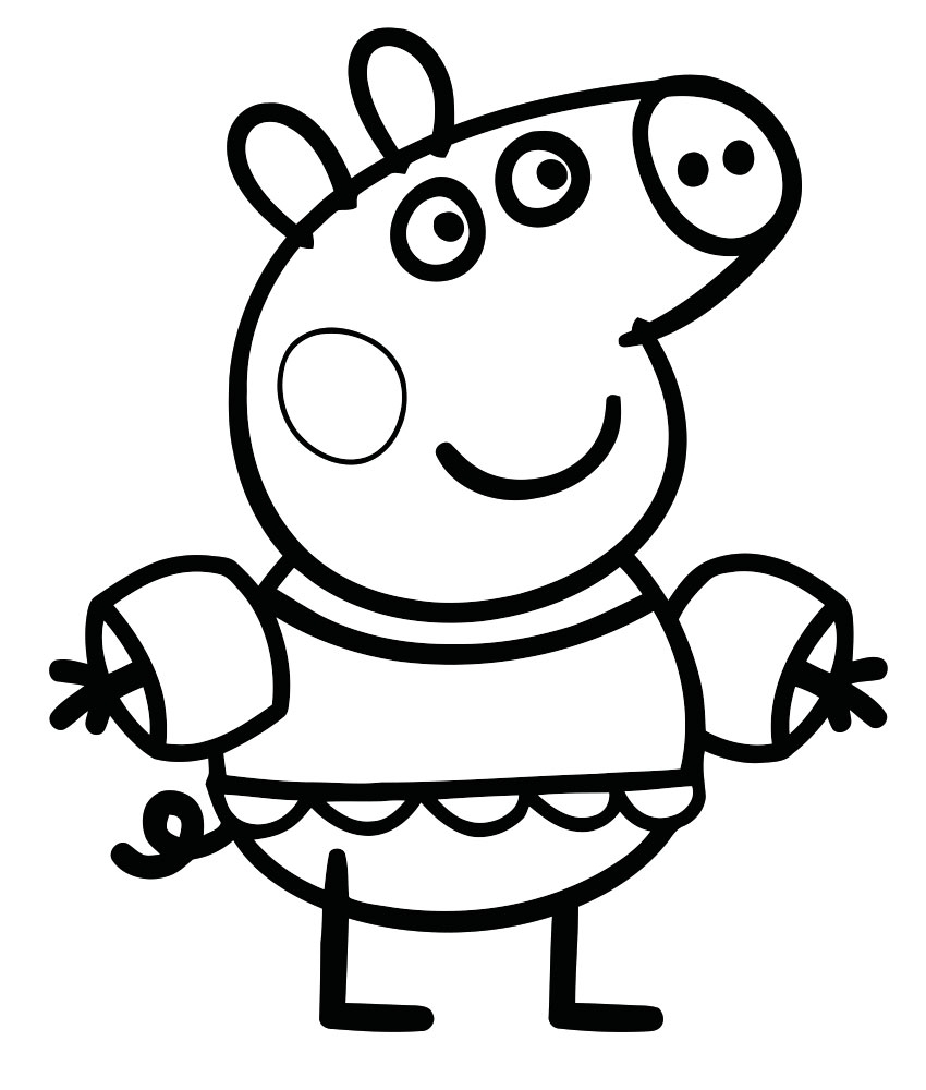 Peppa Pig Coloring Pages