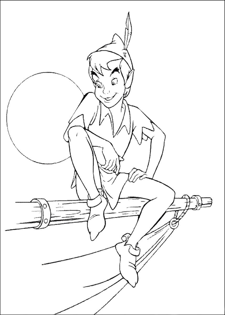 Peter Pan Coloring Pages