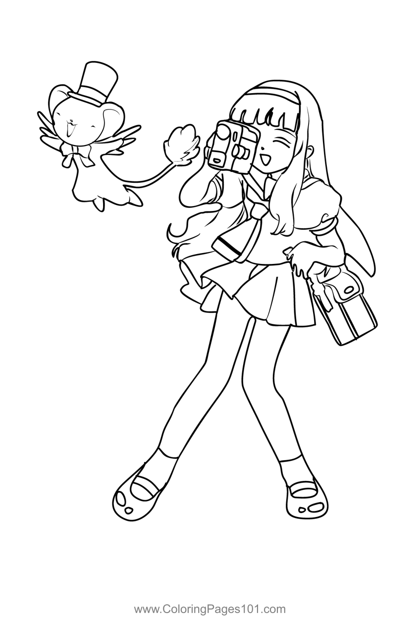 Pin On Cardcaptor Sakura Coloring Pages