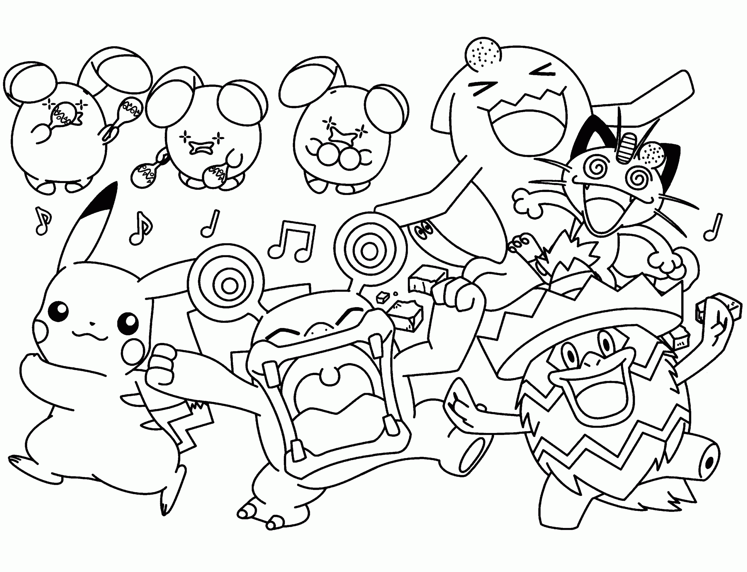 Pokemon Coloring Pages Printable