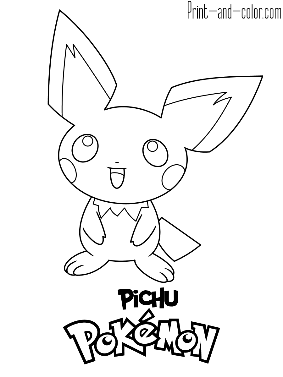 Pokemon Coloring Pages Print And Color
