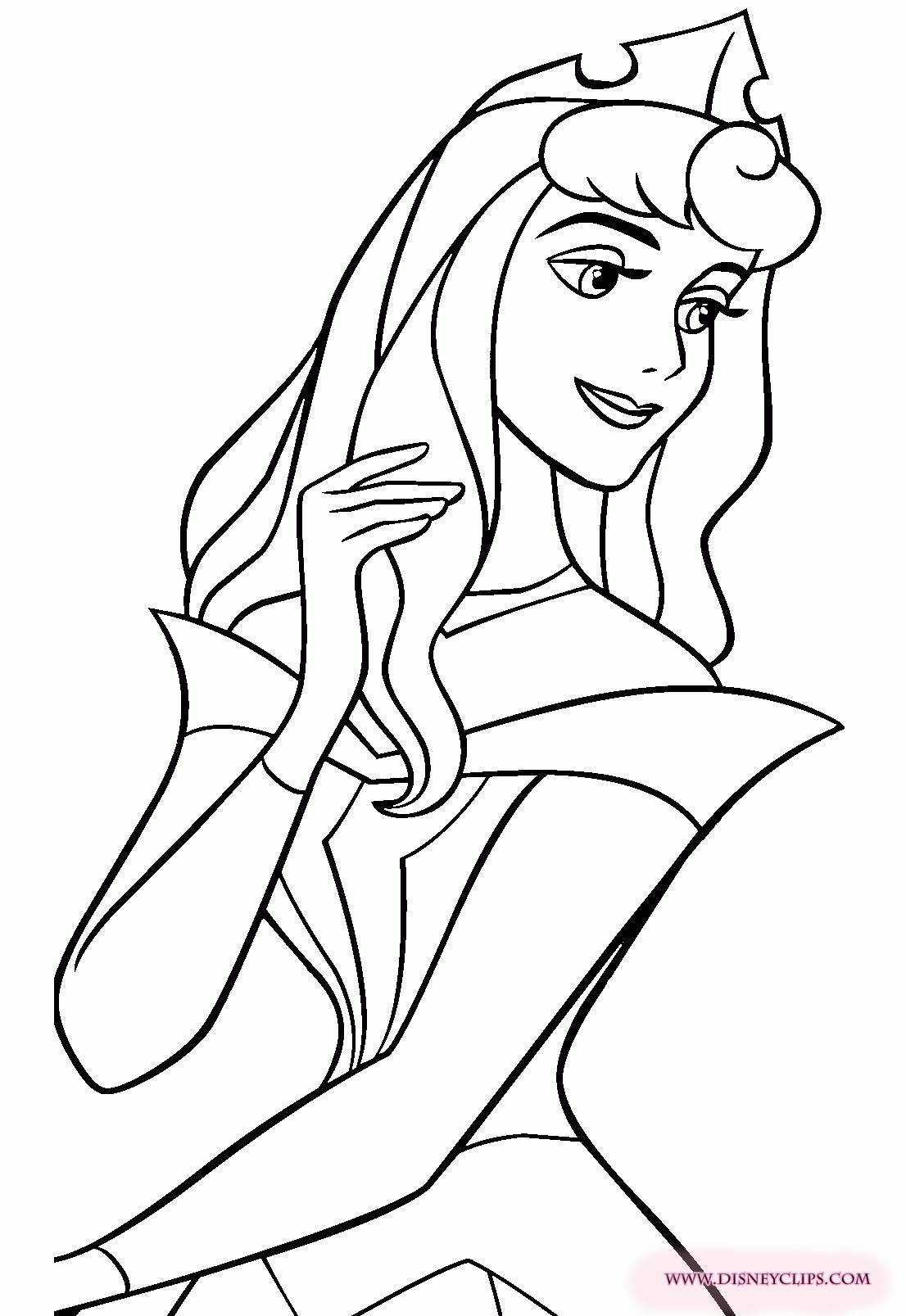 Printable Aurora Disney Princess Coloring Pages Kidsworksheetfun