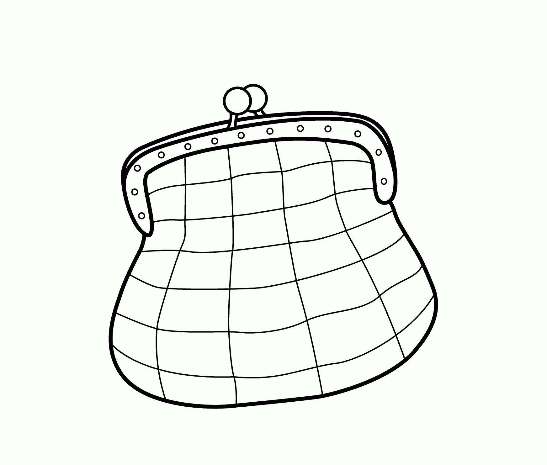 Printable Color Pages Of Purses