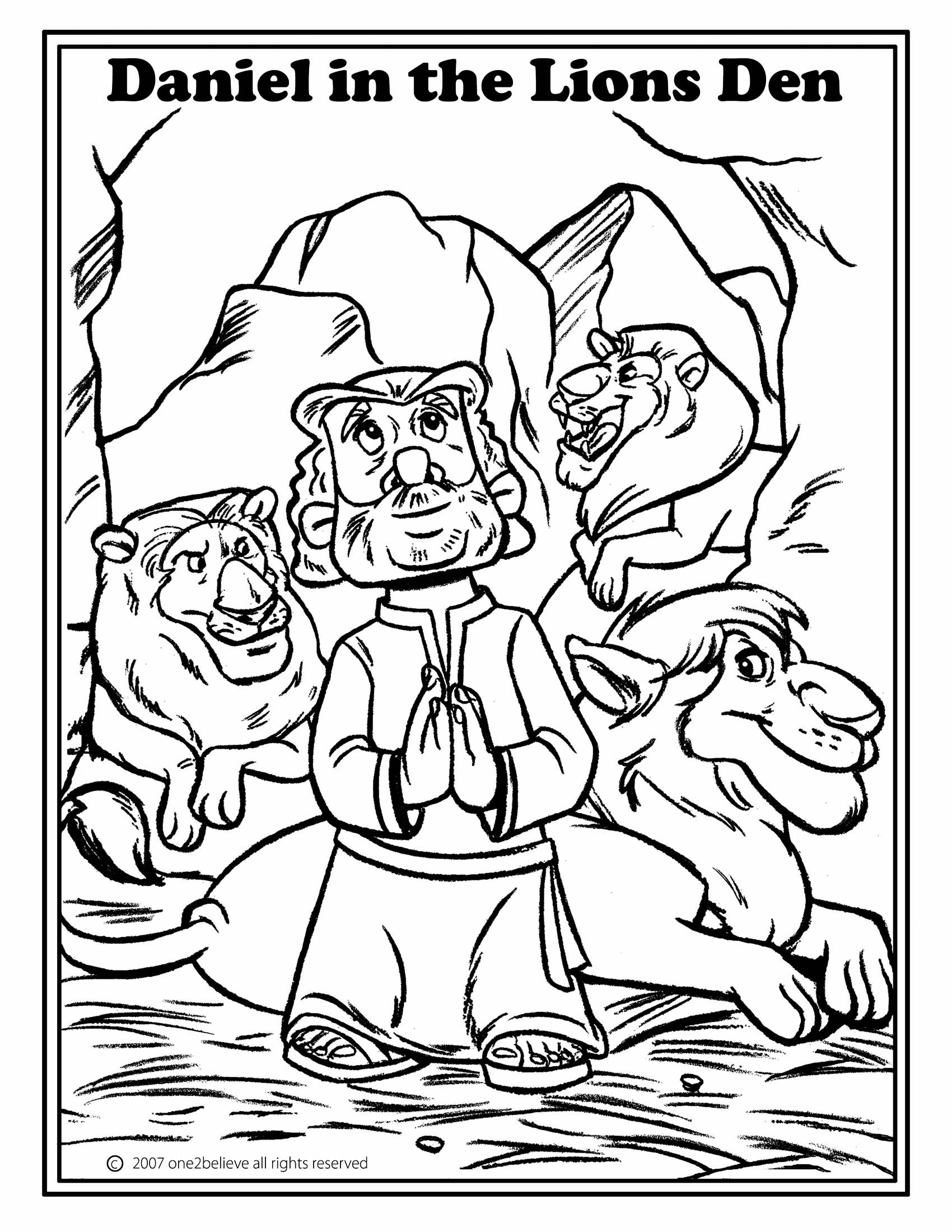 Printable Coloring Pages Bible Stories