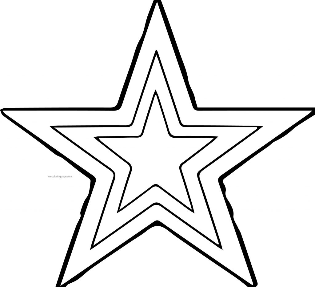 Star Coloring Pages Printable