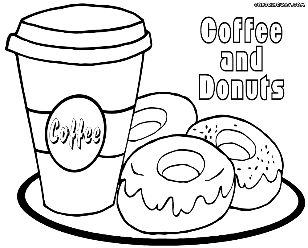 Printable Donut Coloring Pages At GetColorings Free Printable Colorings Pages To Print And