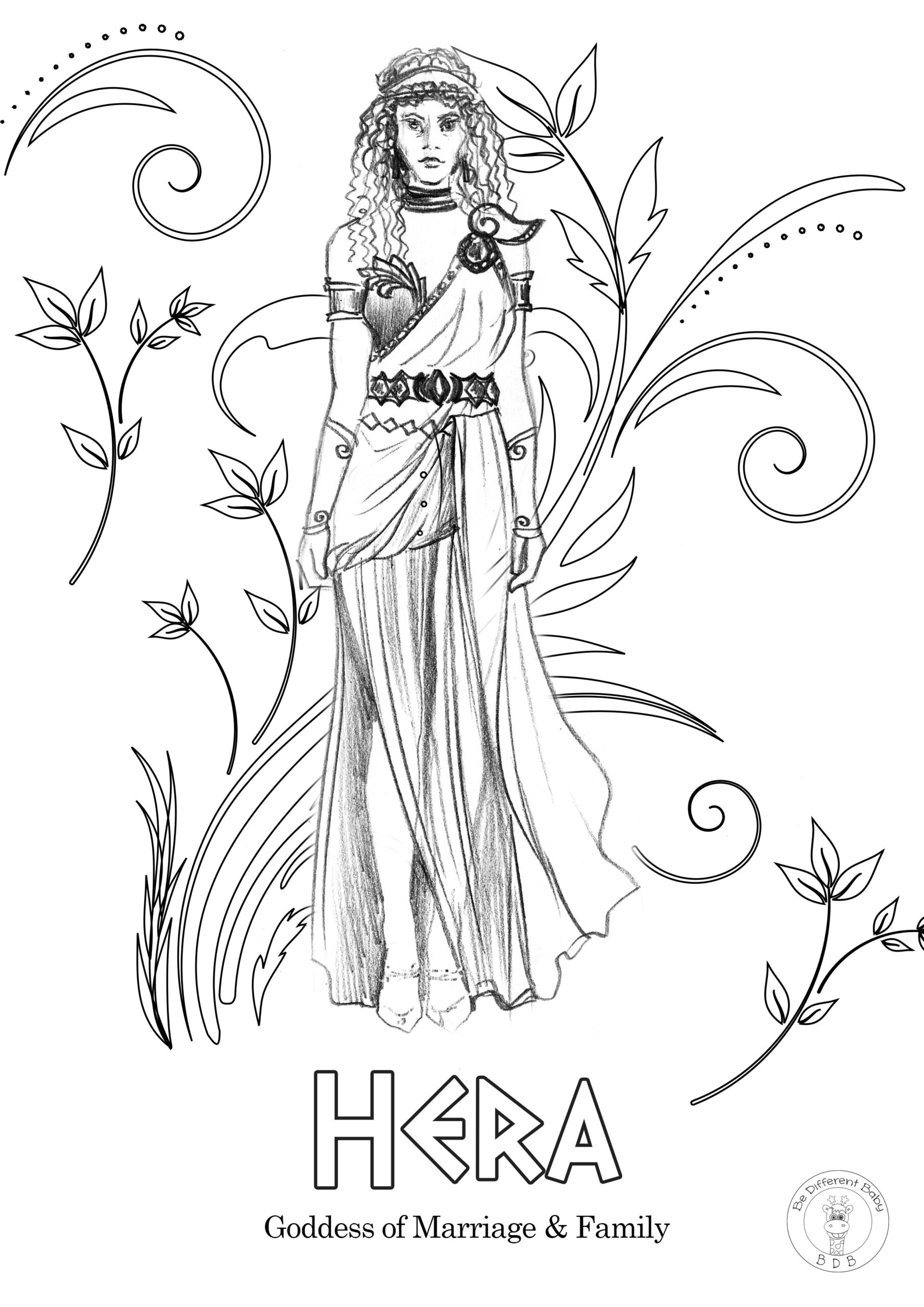 Free Printable Coloring Pages Mythology