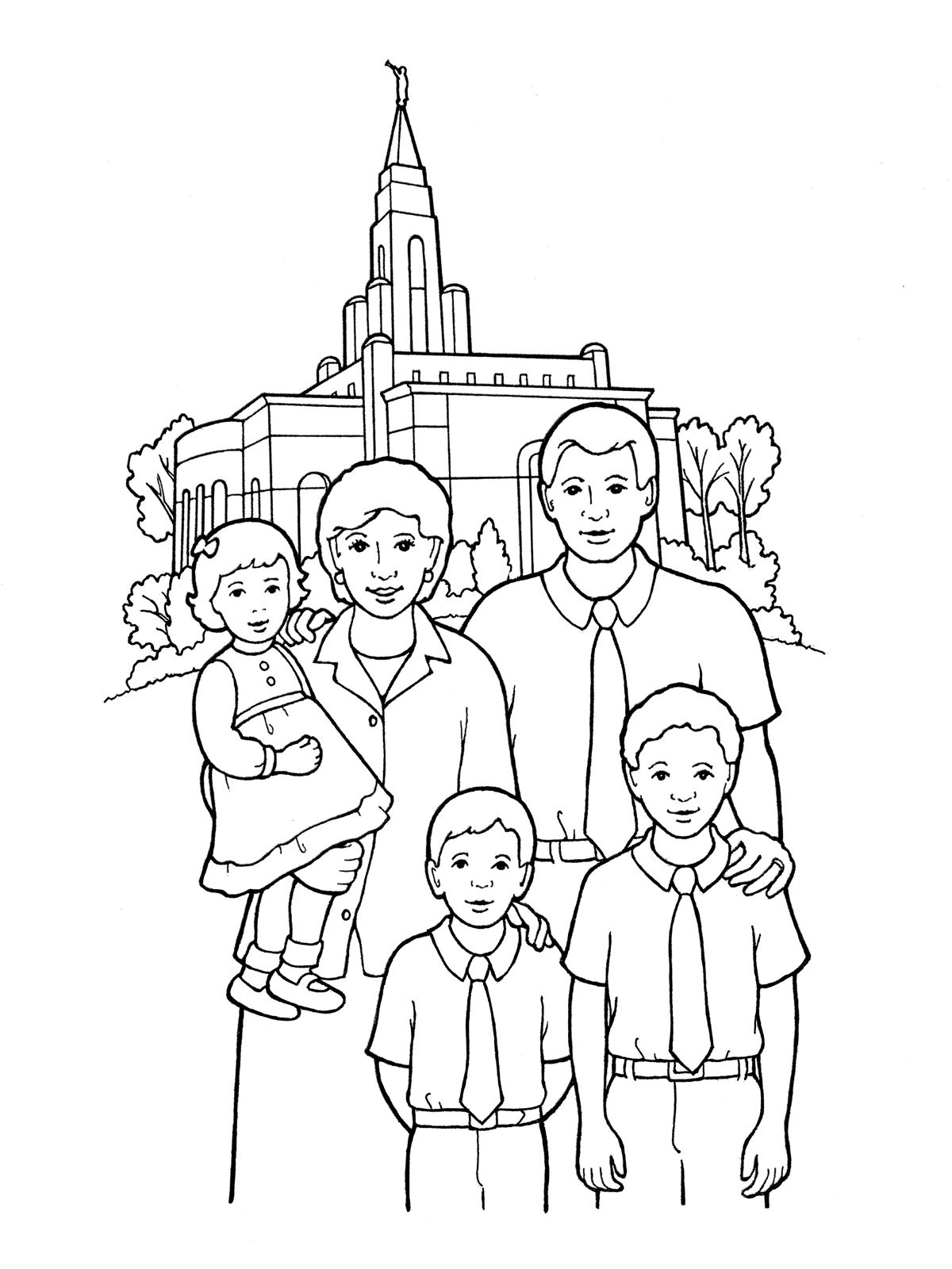 Printable Lds Coloring Pages