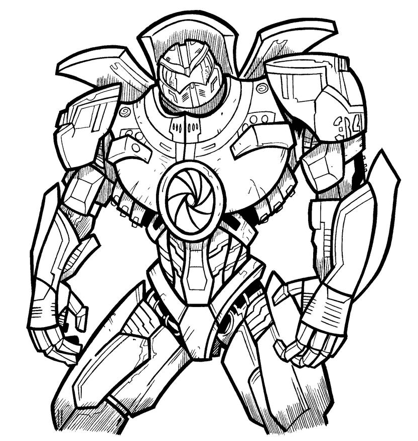 Printable Pacific Rim Coloring Page Free Printable Coloring Pages