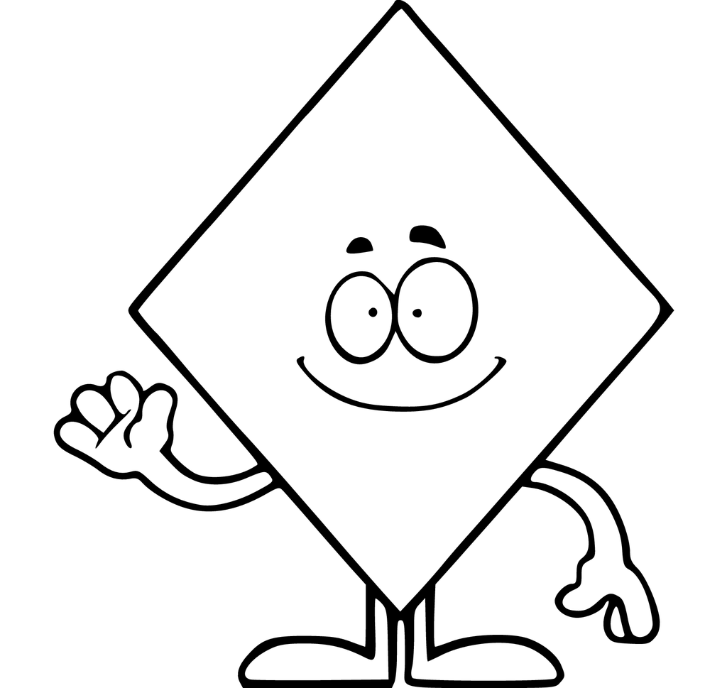 Printable Shapes Coloring Pages