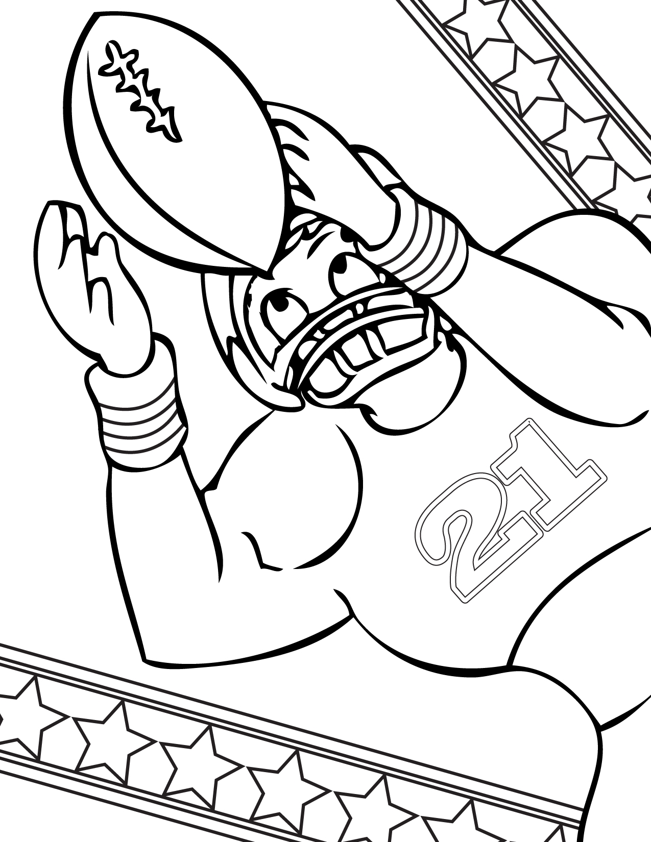 Printable Sports Coloring Pages ColoringMe
