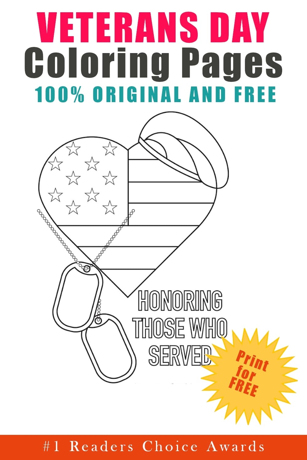 Printable Veteran S Day Coloring Pages Updated 2021