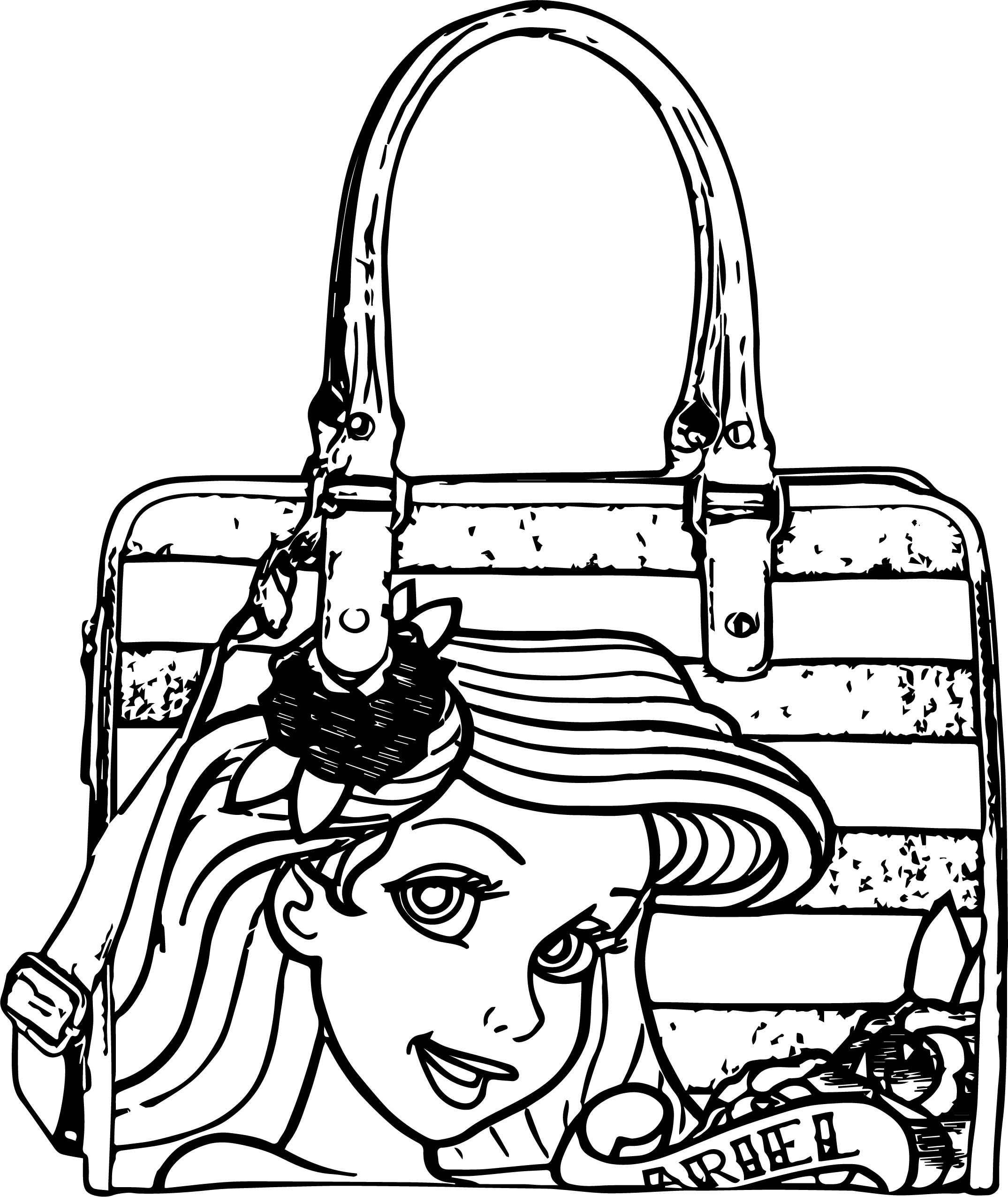 Printable Color Pages Of Purses